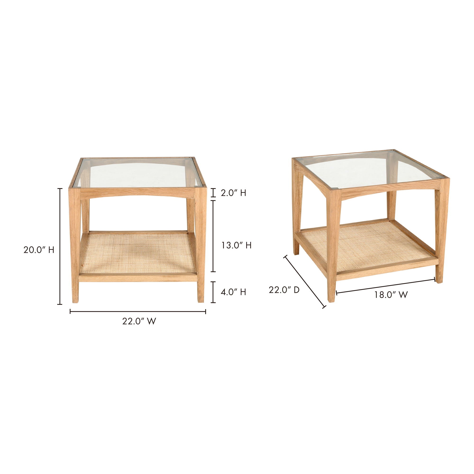 Harrington - Side Table - Beige