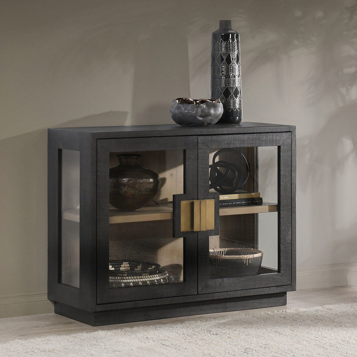 Larson - Reclaimed Pine 2 Door Cabinet