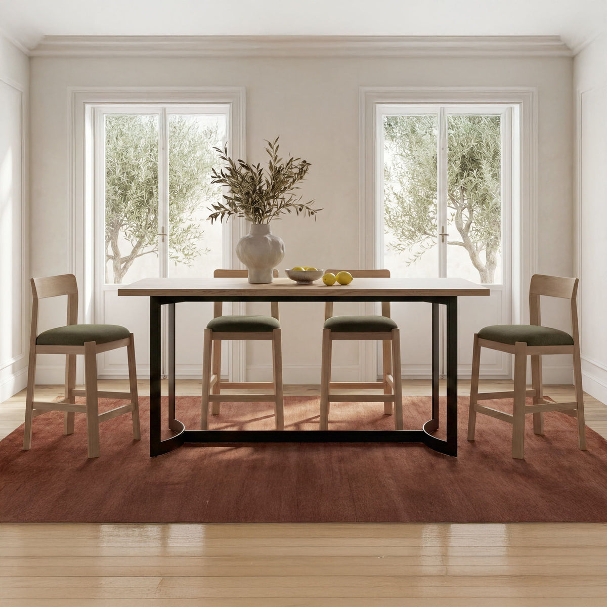 Bent - Counter Table - Oak / Natural