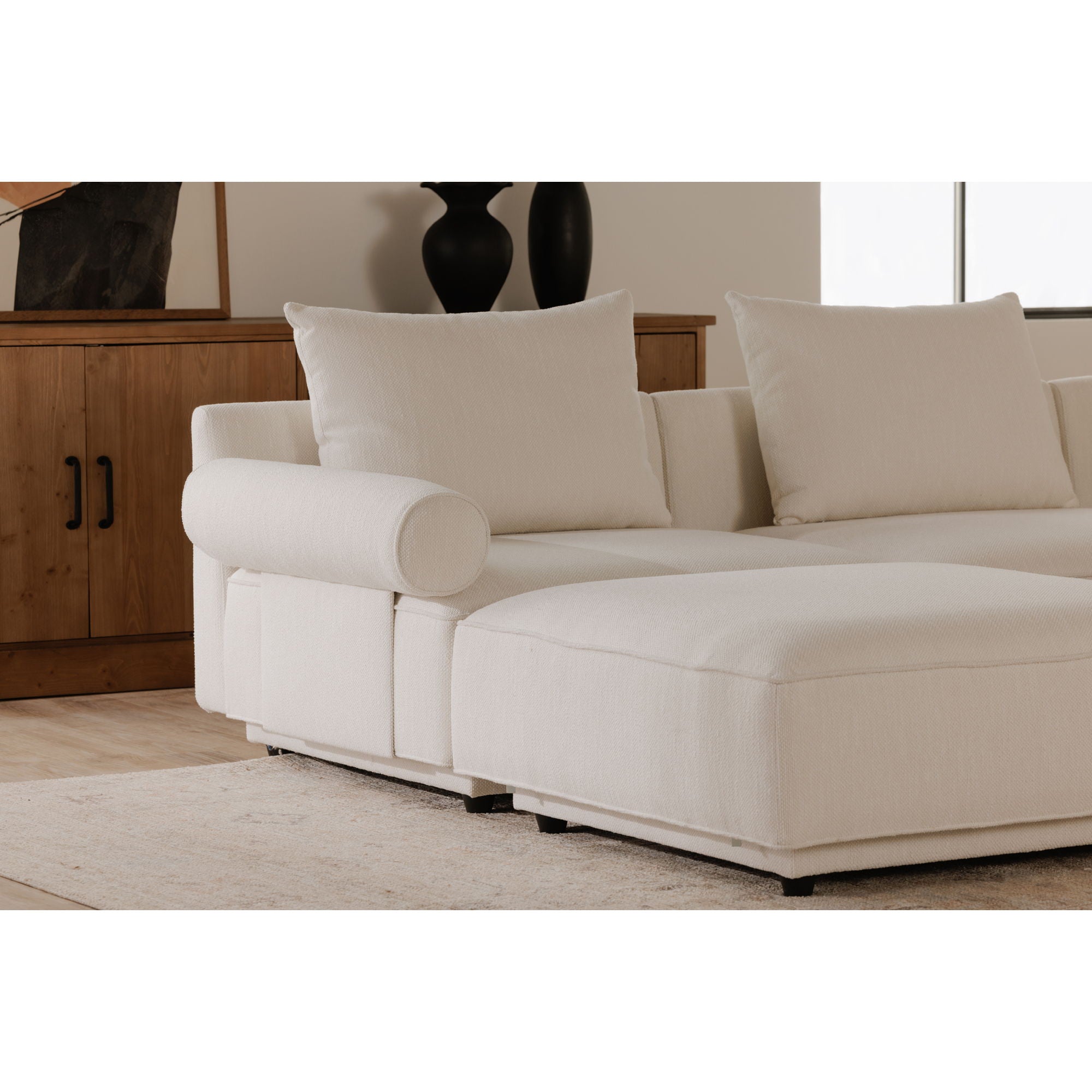 Rosello - Ottoman - White