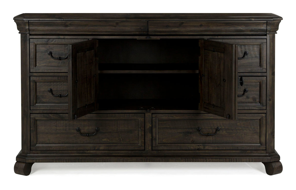 Bellamy - Drawer Dresser - Peppercorn