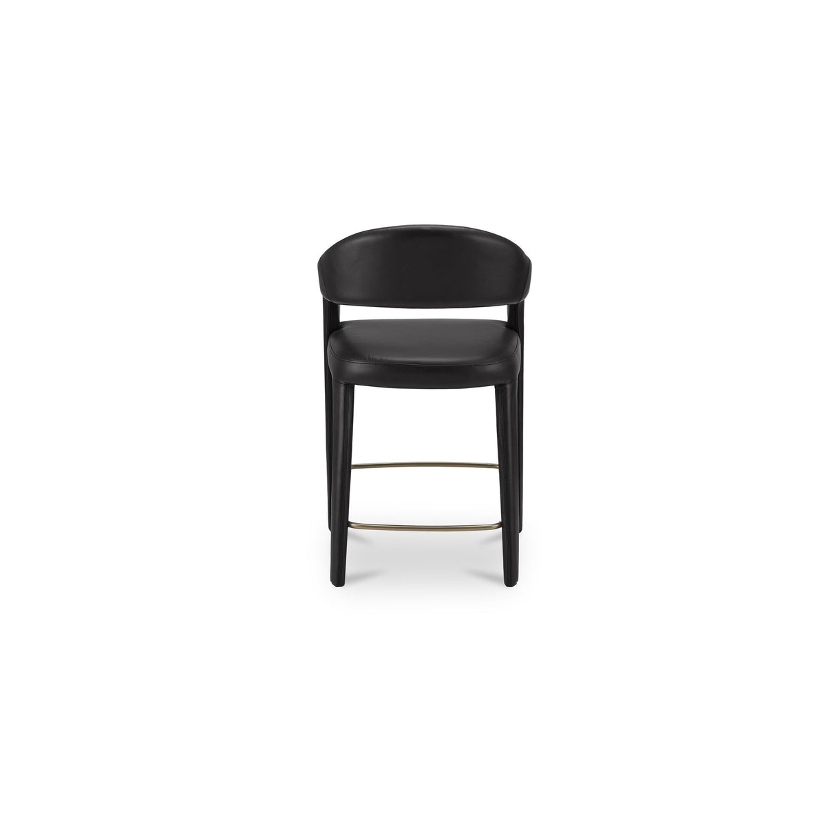 Martens - Counter Stool Leather - Black