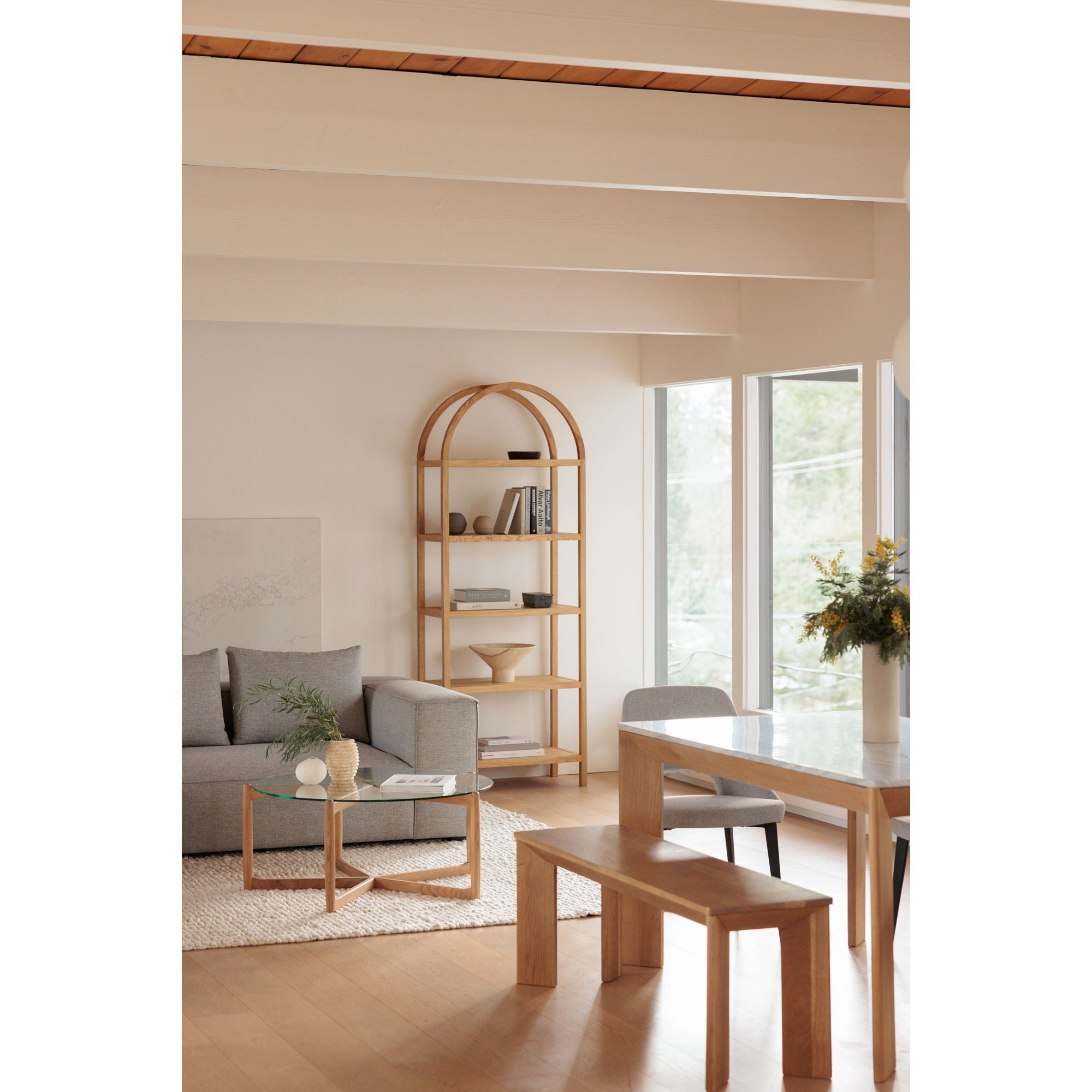 Eero - Bookcase - Beige