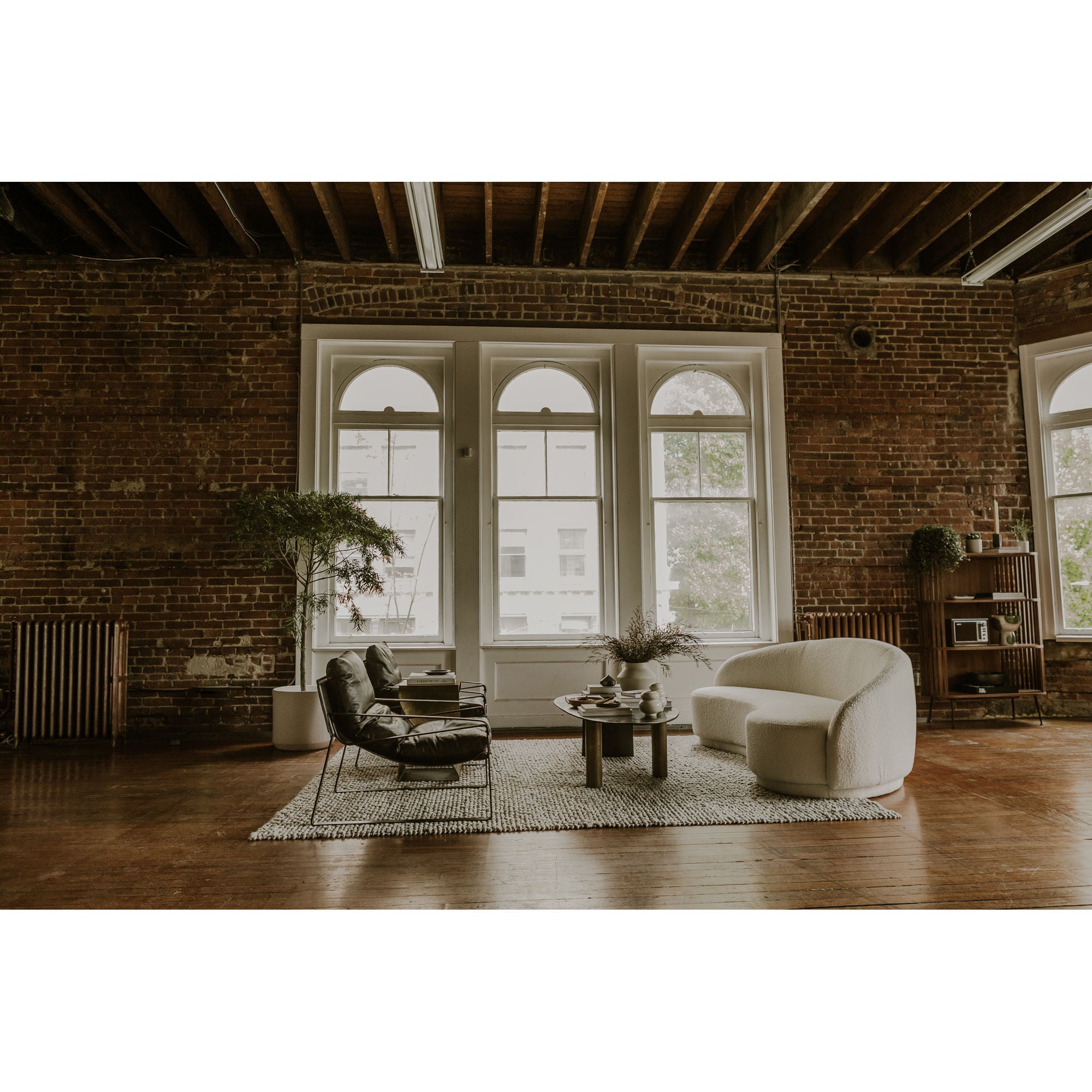 Connor - Leather Club Chair - Black