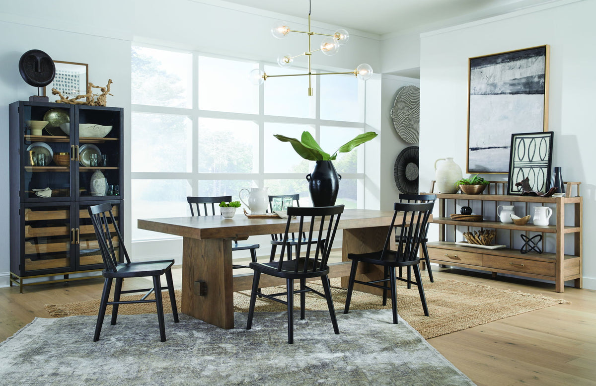 Lindon - Dark Dining Side Chair (Set of 2) - Dark Brown