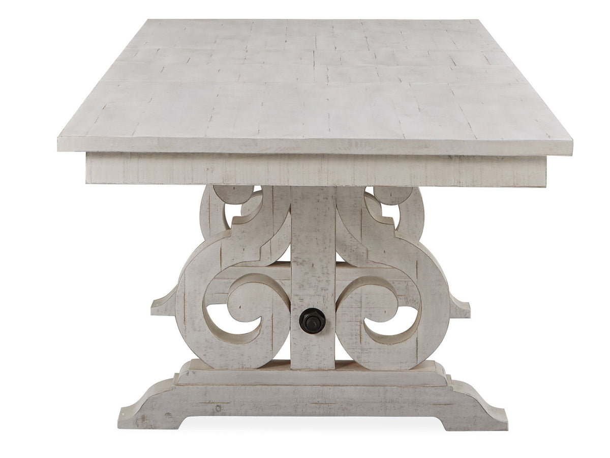 Bronwyn - Rectangular Dining Table - Alabaster