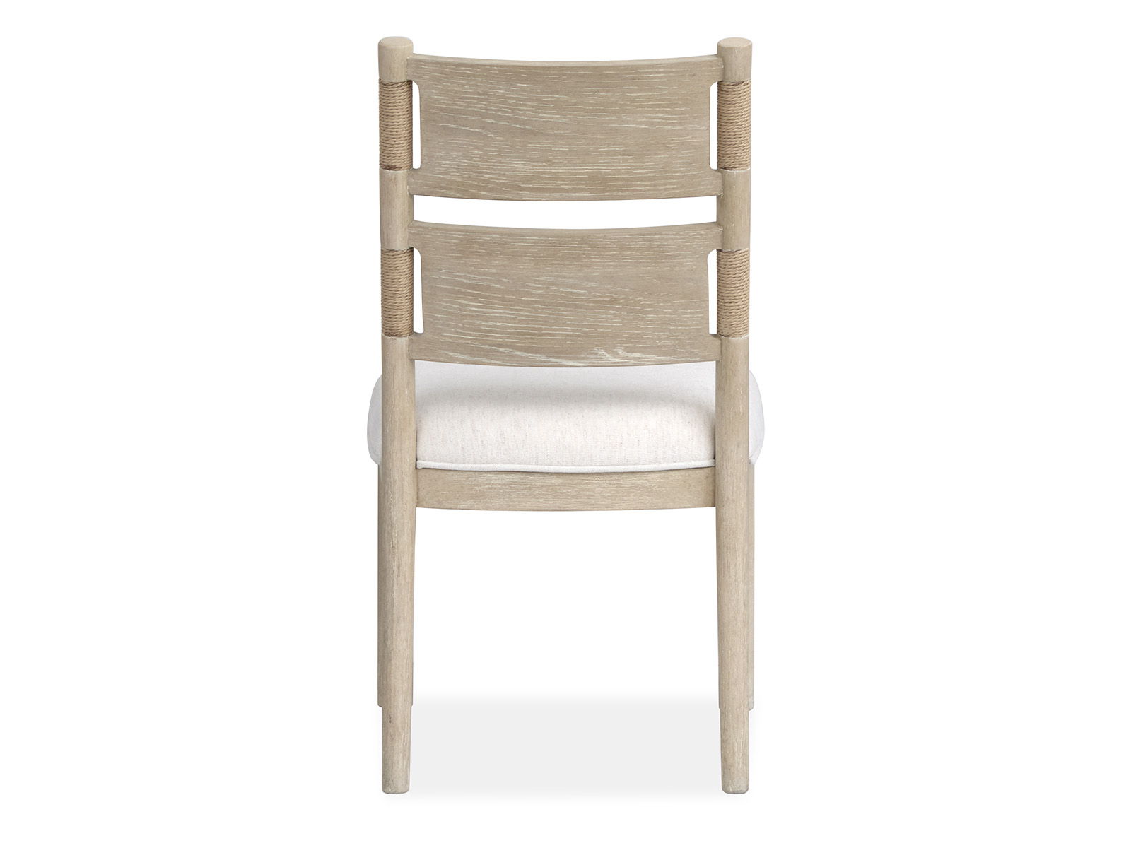 Sunset Cove - Upholstered Side Chair With Wood Back (Set of 2) - Sanibel Brown