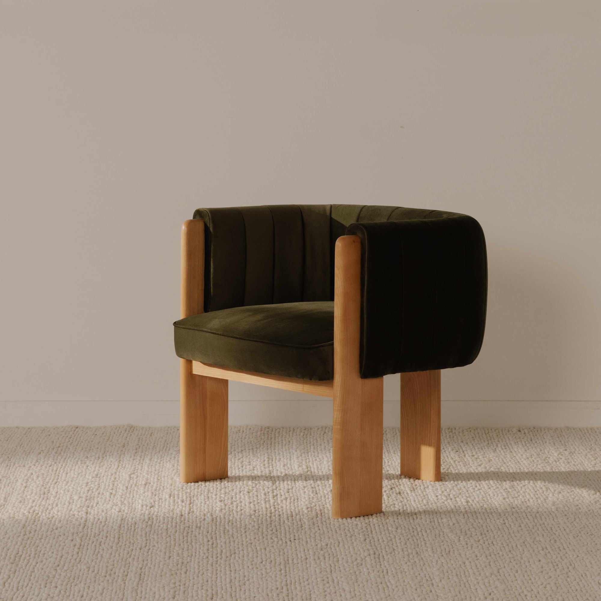 Sofi - Accent Chair - Forest Green