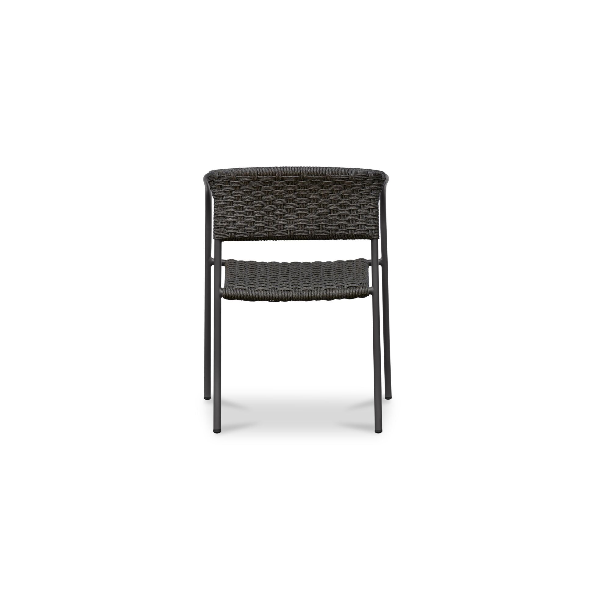 Zola - Outdoor Dining Chair (Set of 2) - Dark Brown