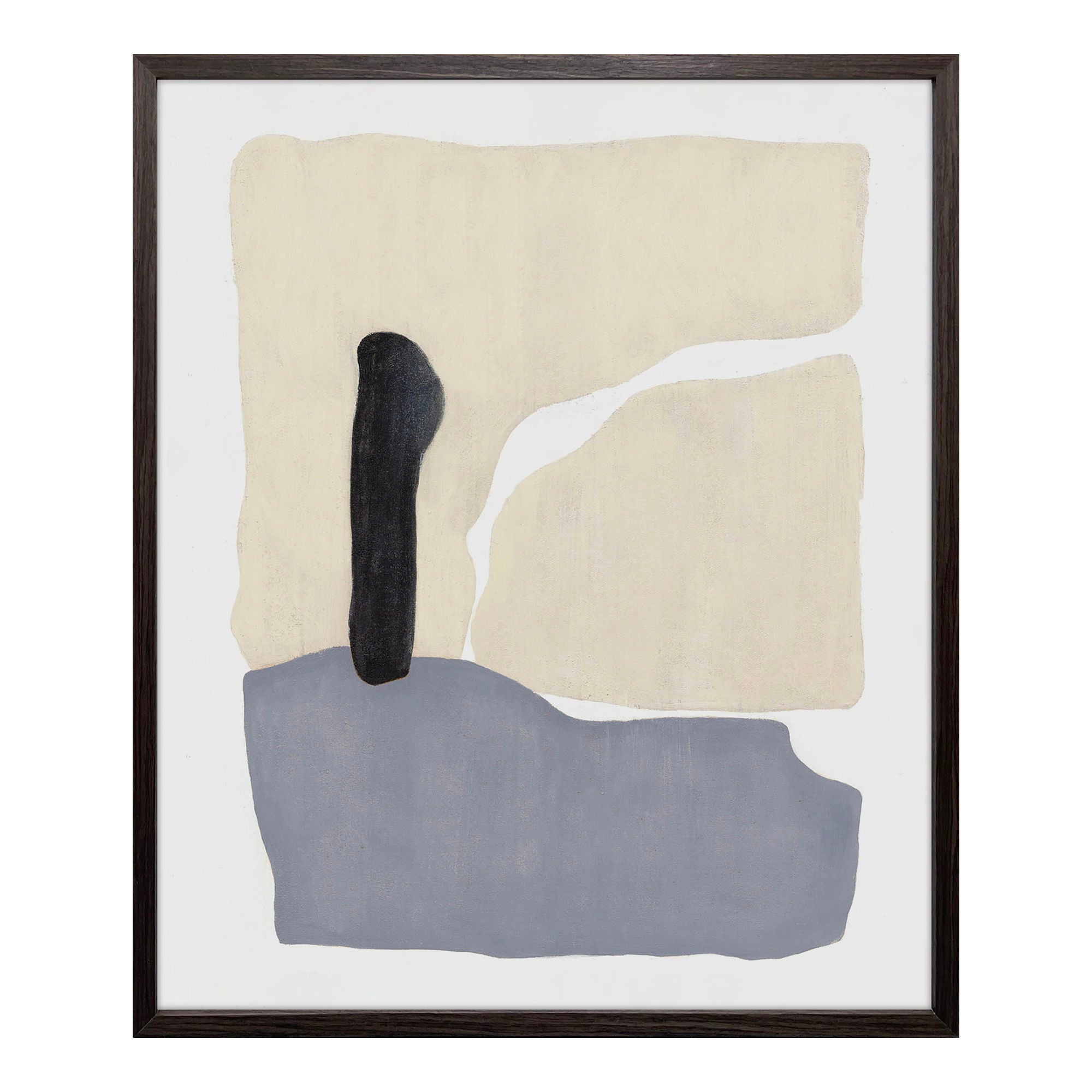 Naya - Framed Print - Beige