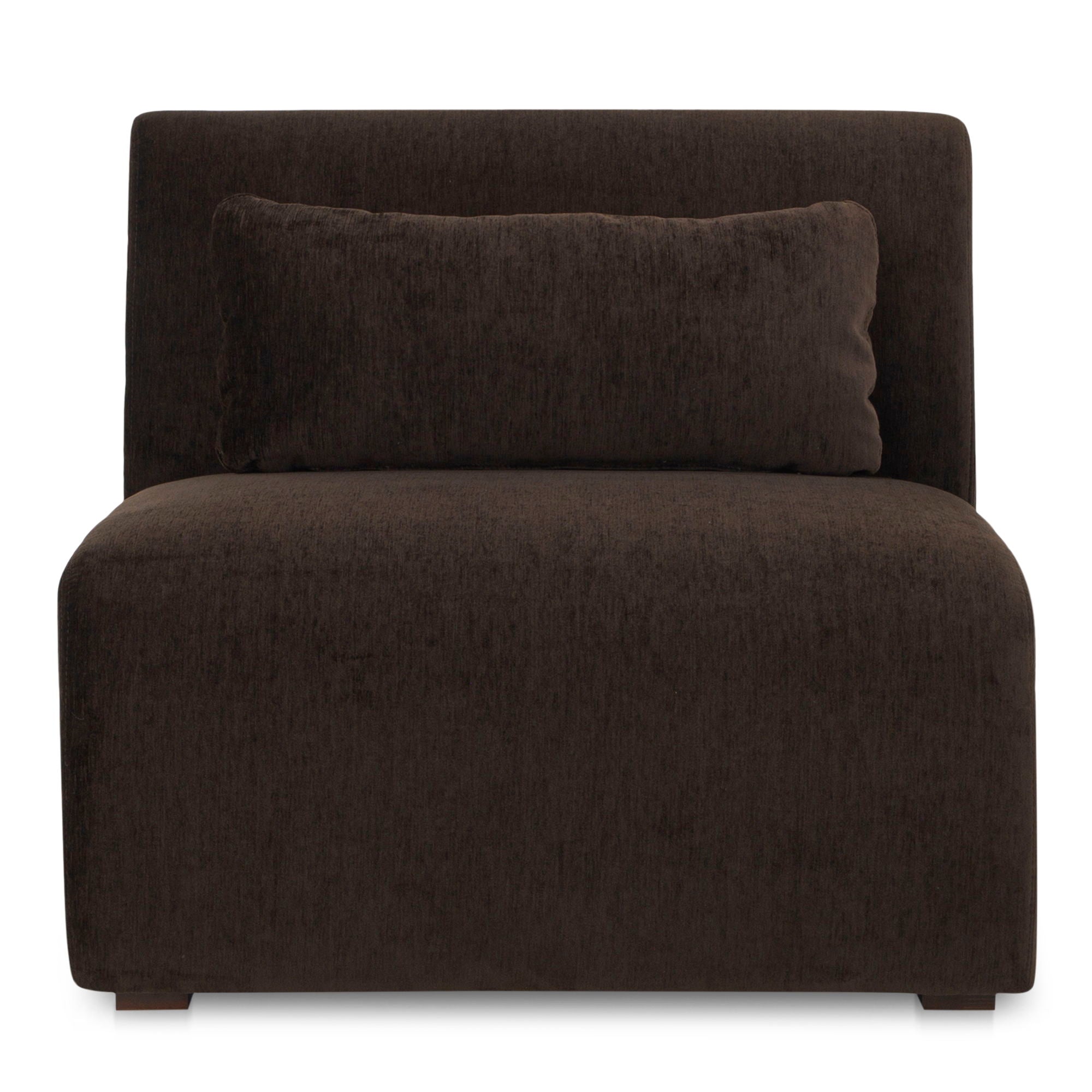 Amelia - Slipper Chair - Espresso