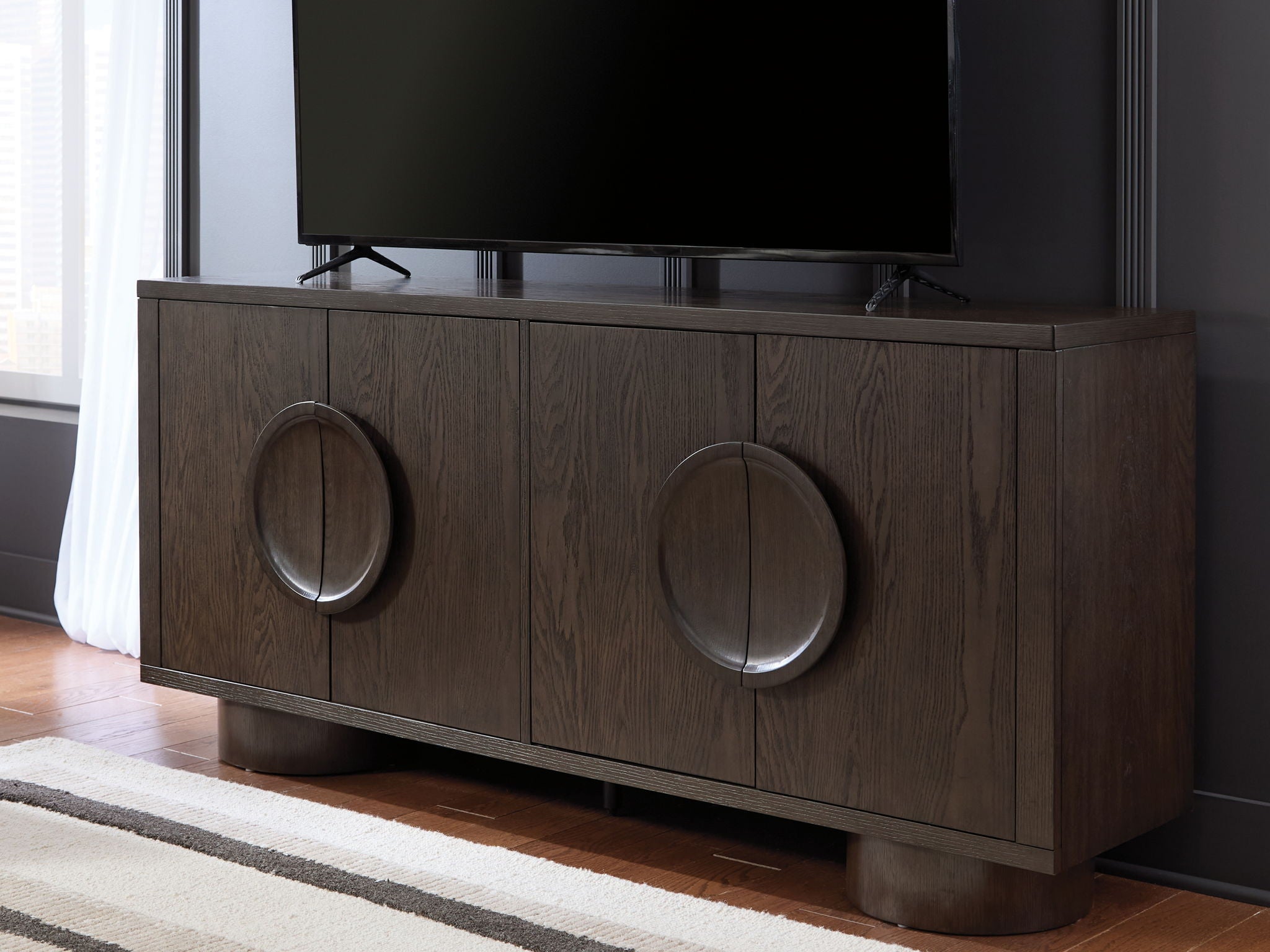 Veeda - Dark Brown - Accent Cabinet