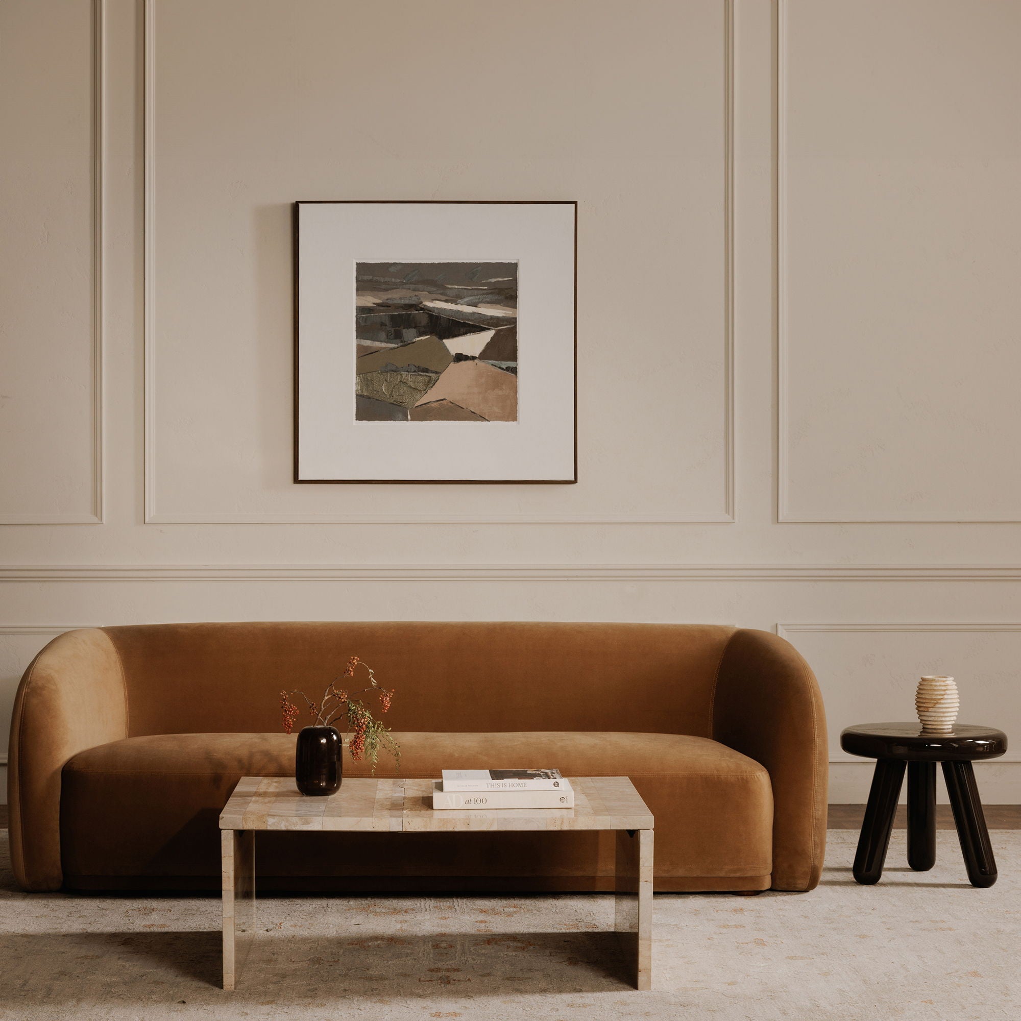 Rosa - Coffee Table - Multicolor Marble