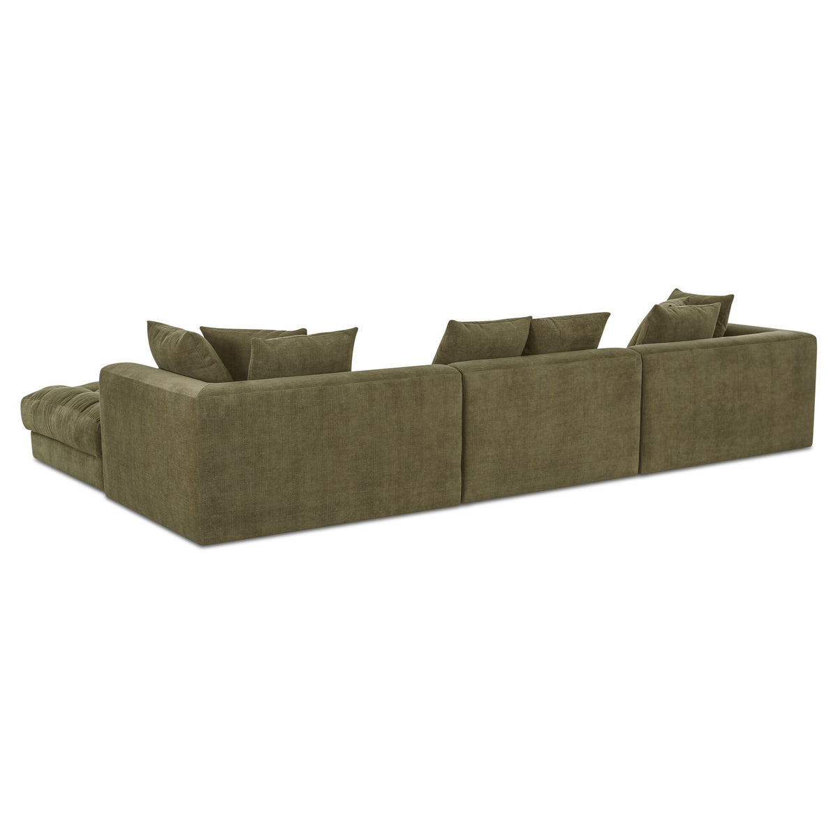 Davie - Lounge Modular Sectional - Olive