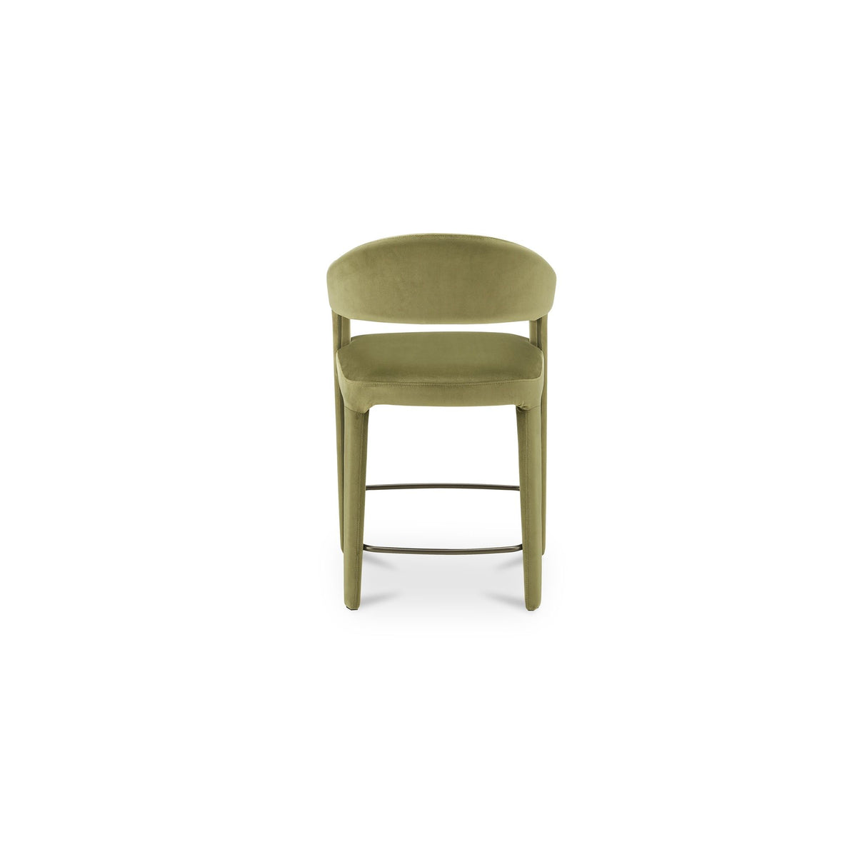 Martens - Counter Stool Velvet - Green