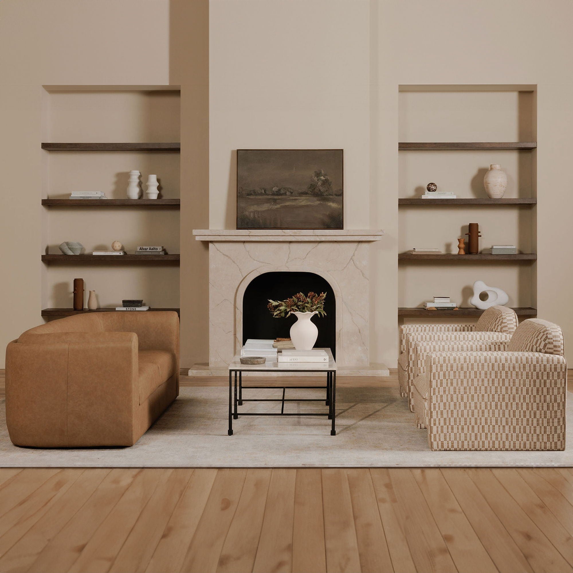 Leo - Accent Chair - Taupe