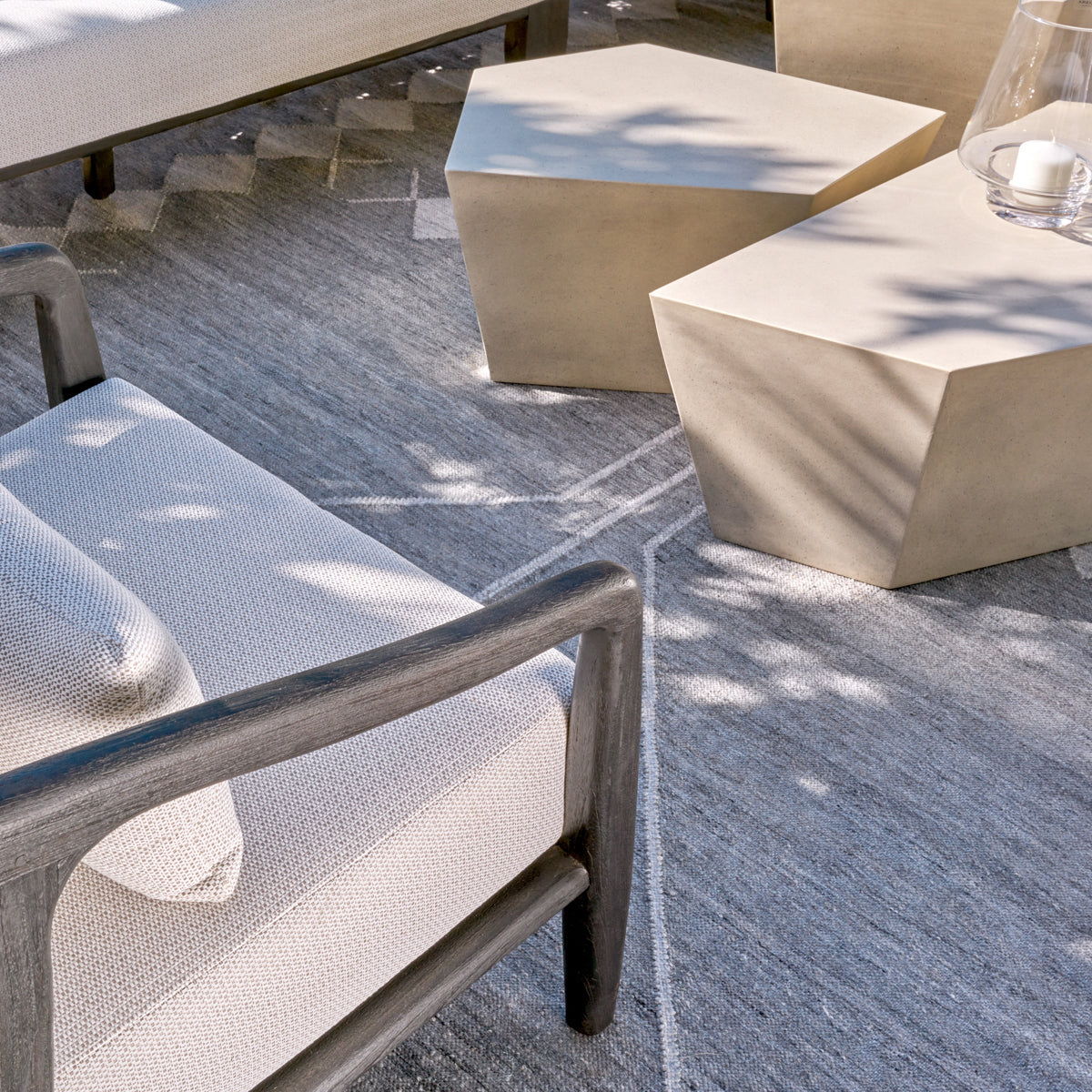 Aria - Outdoor Accent Chair - Black