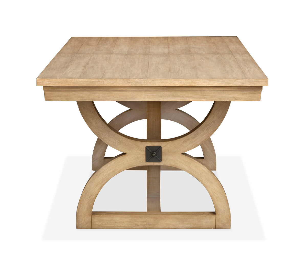 Coventry - Extendable Trestle Dining Table - Honey Wheat