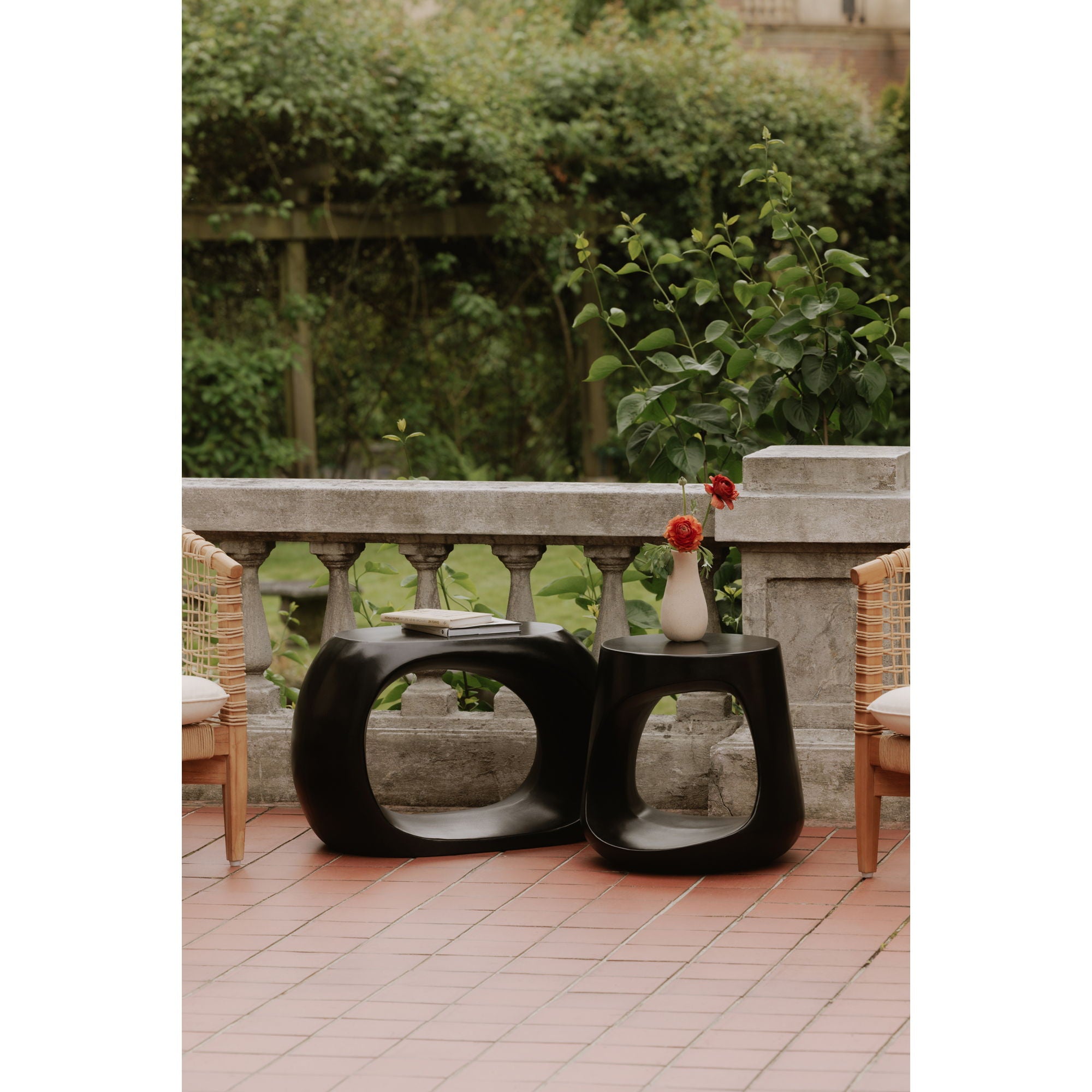 Rothko - Outdoor Stool - Black