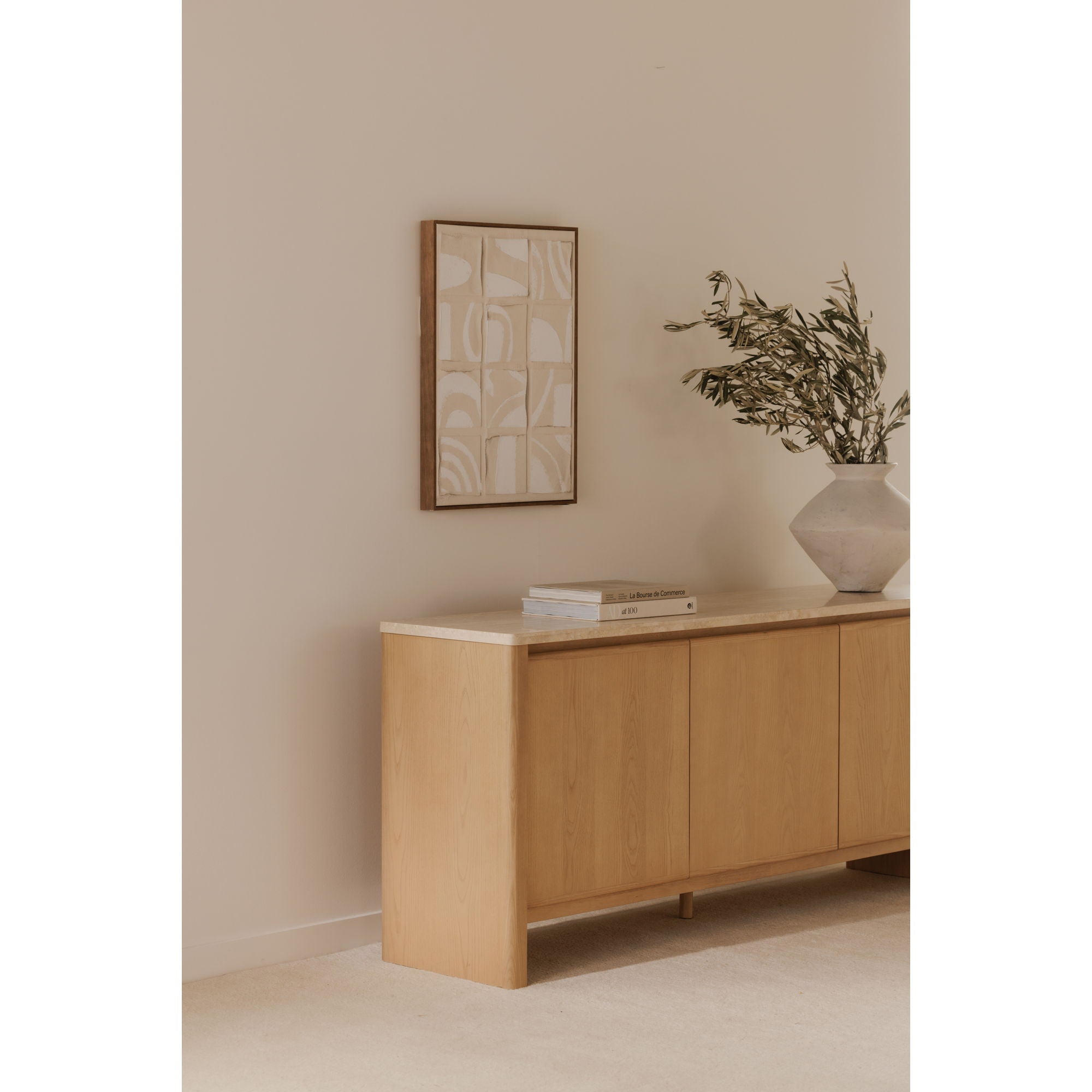 Blake - Sideboard - Creme Whitewash