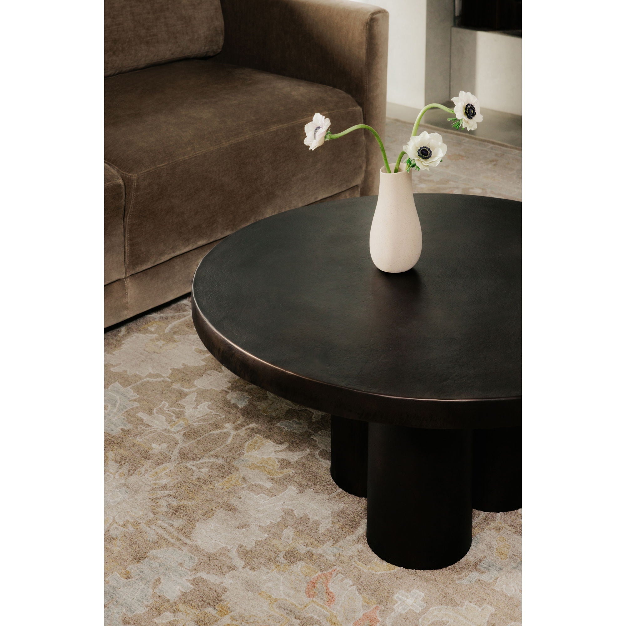 Logan - Outdoor Coffee Table - Black
