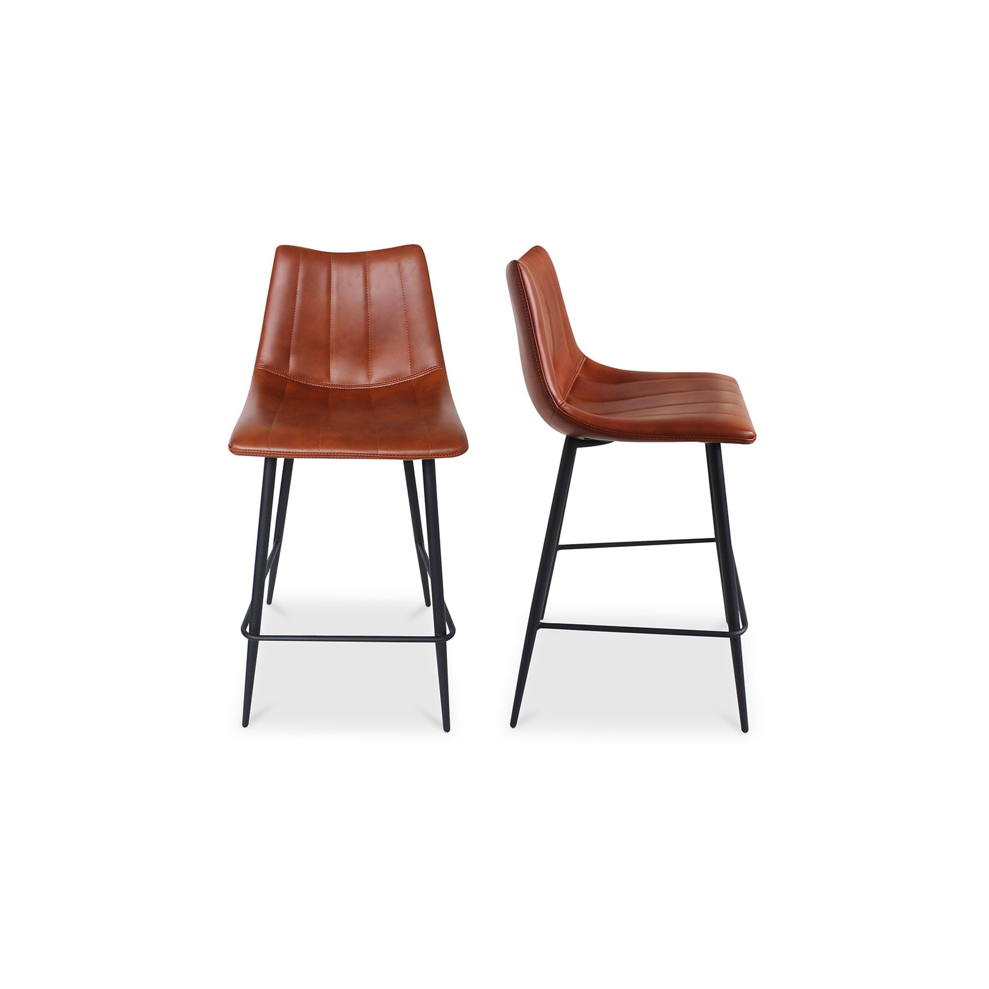 Alibi - Counter Stool (Set of 2) - Brown