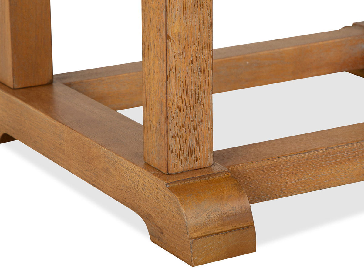 Lindon - Rectangular End Table - Belgian Wheat