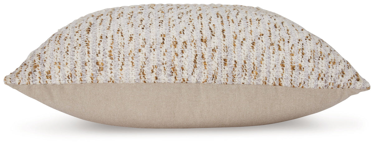 Abler - Pillow (Set of 4) - Ivory / Gray / Gold
