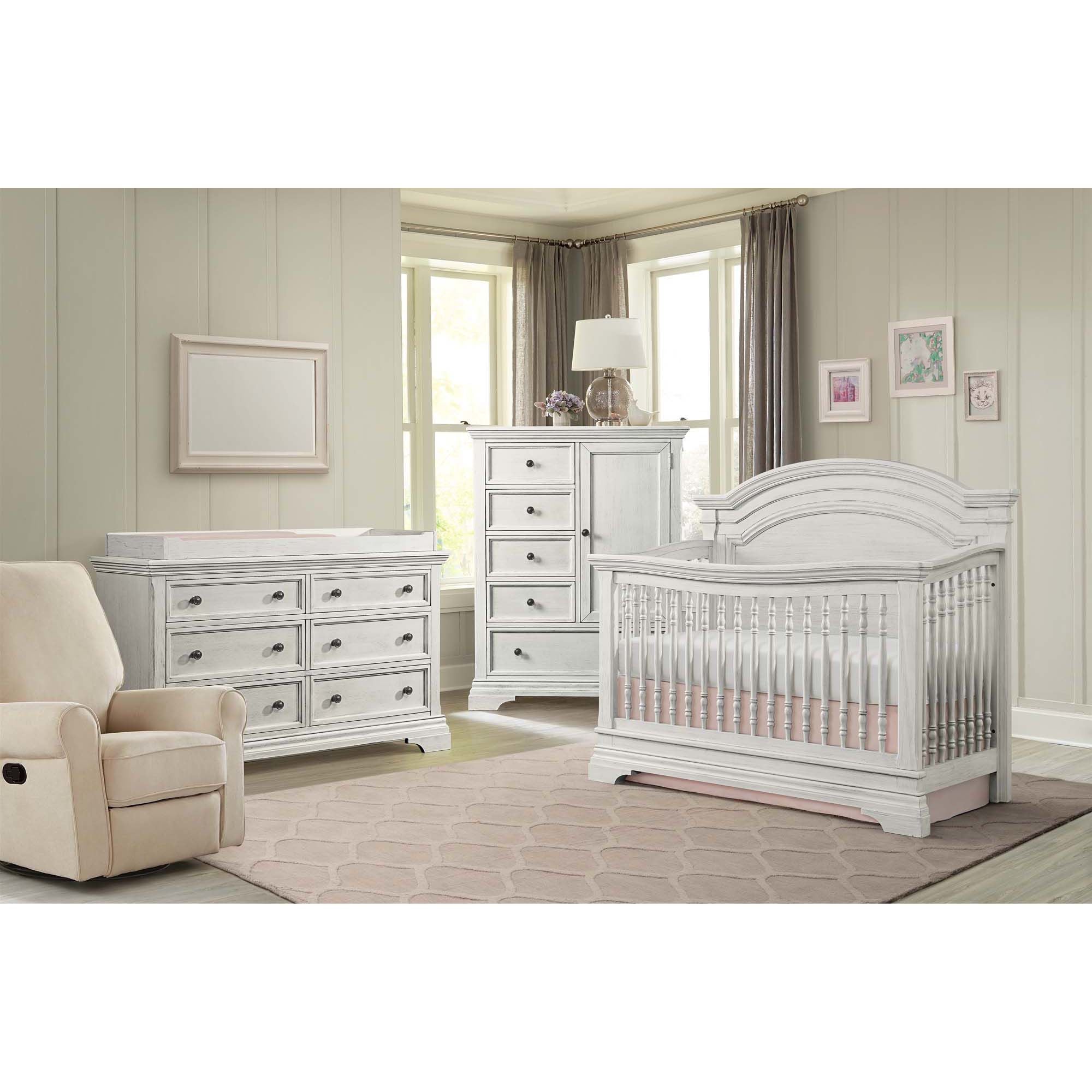 Olivia - Arch Top Convertible Crib