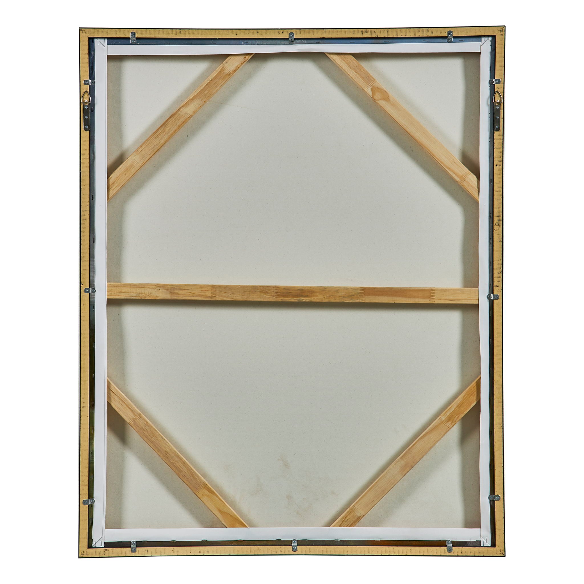 John's - Field Framed Landscape Art - Beige