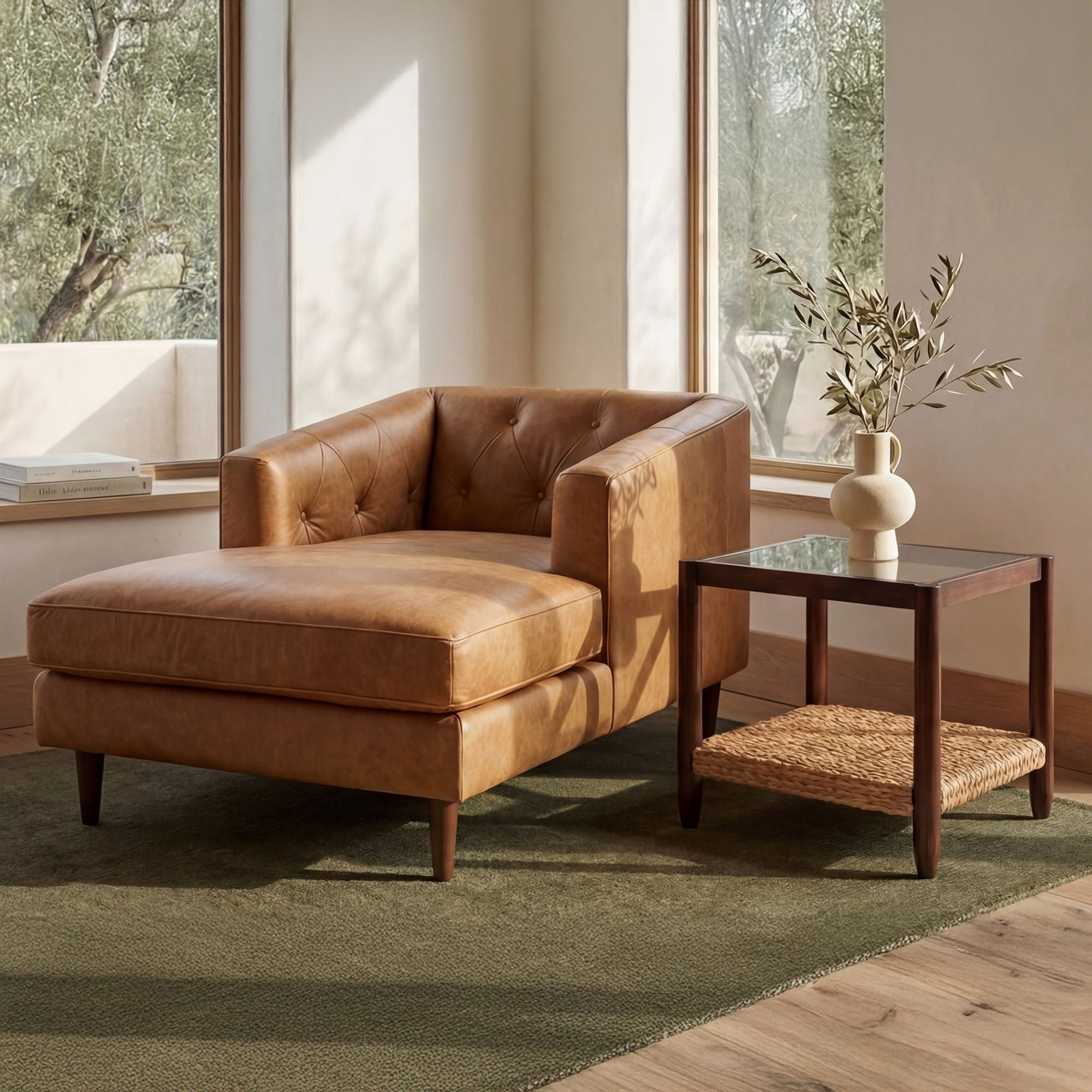 Beth - Side Table - Brown