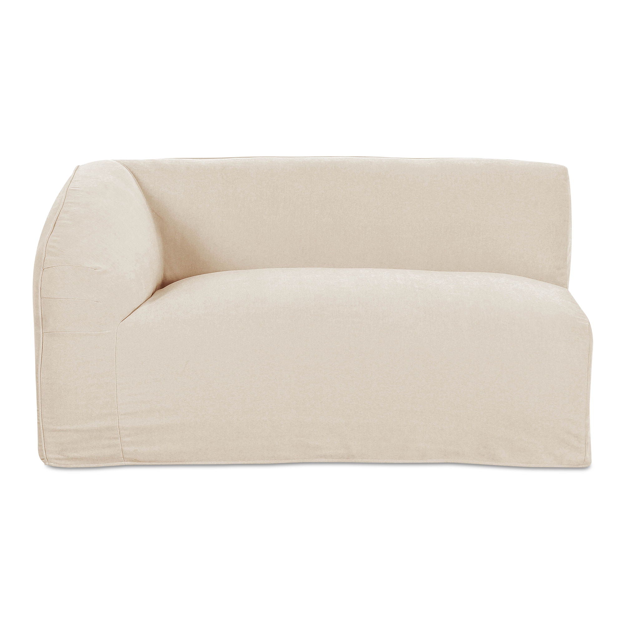 Isla - Left Arm Facing Corner Chair - Beige