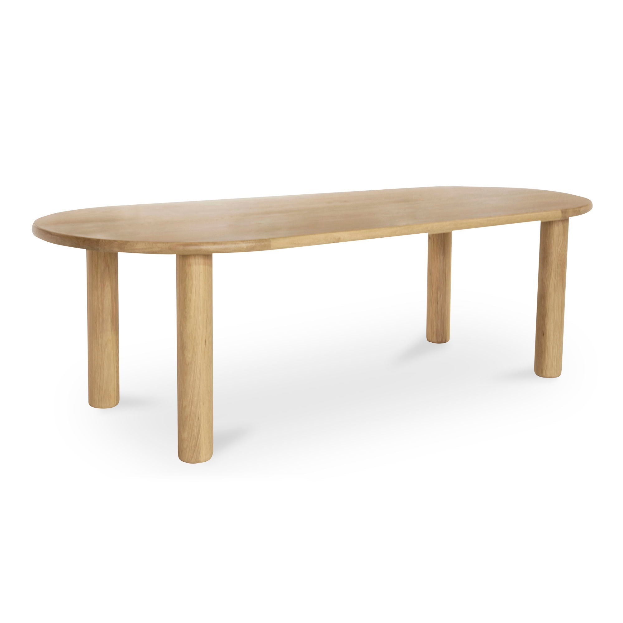 Milo - Dining Table Large - Natural Solid Oak