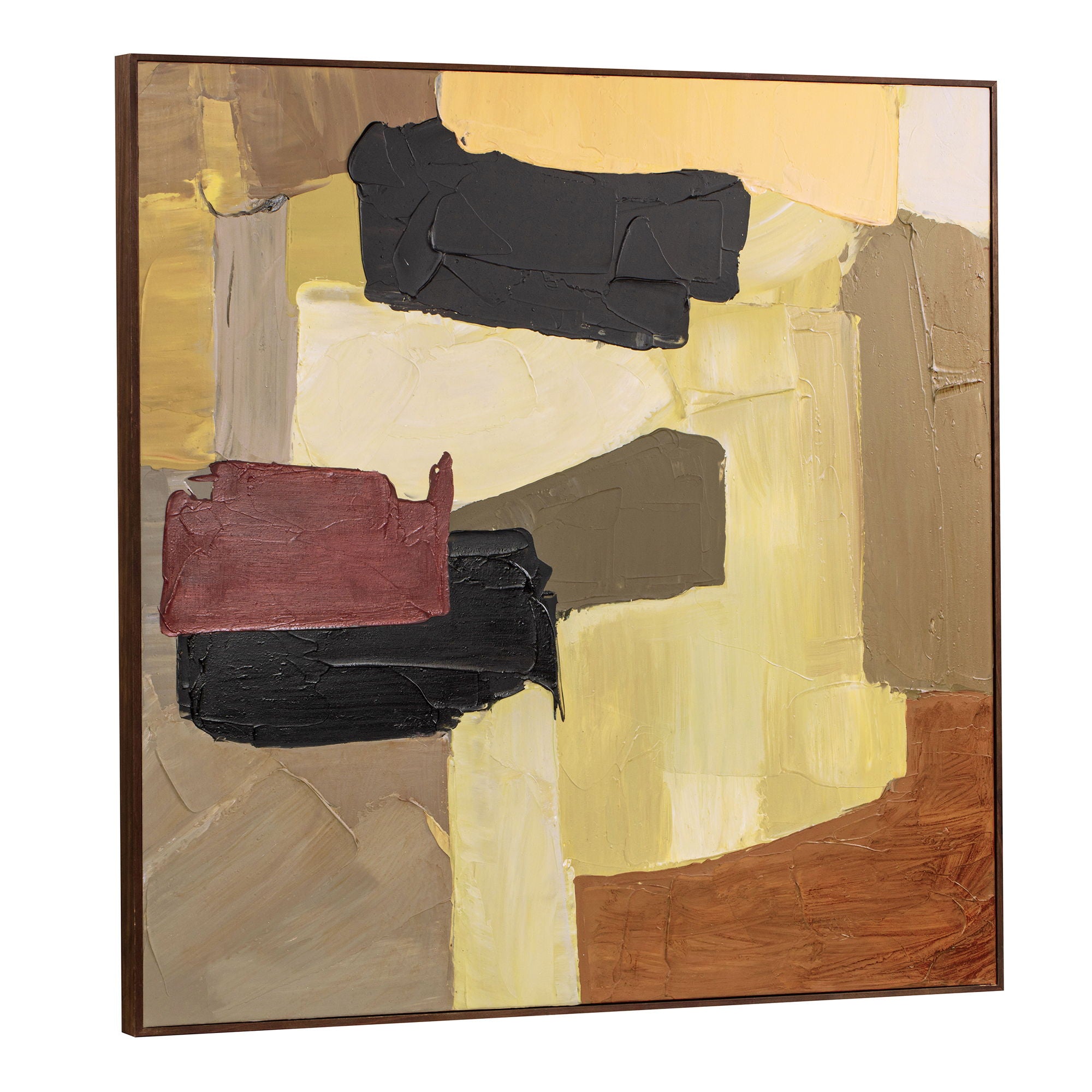 Studio - Framed Painting - Light Brown