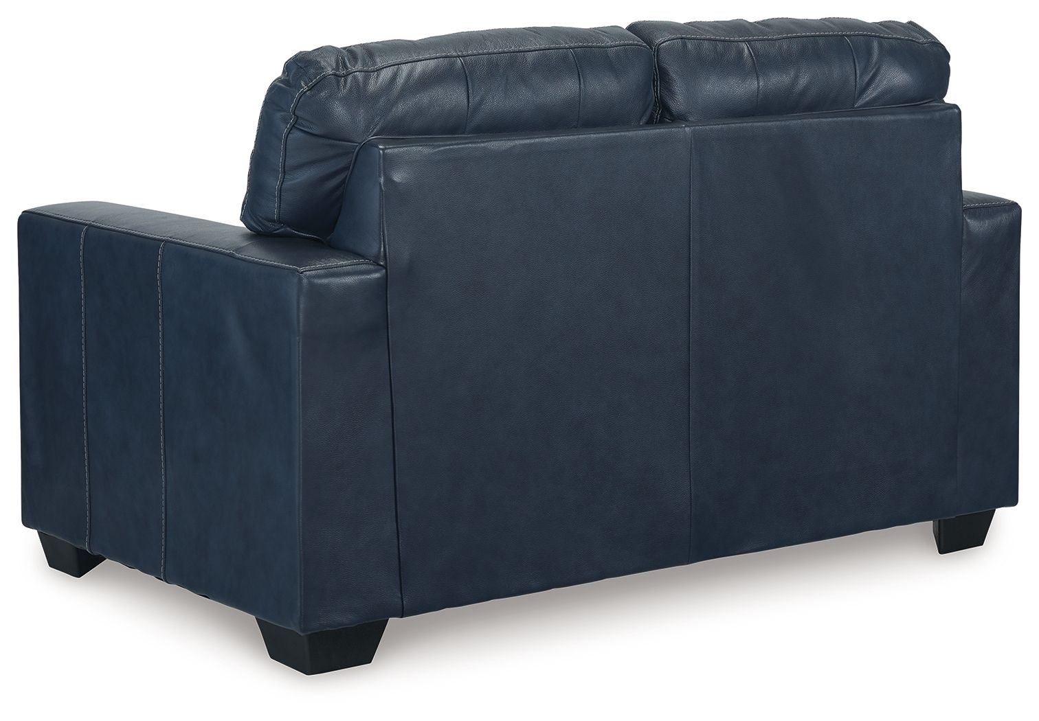 Santorine - Ocean - Loveseat - Leather Match