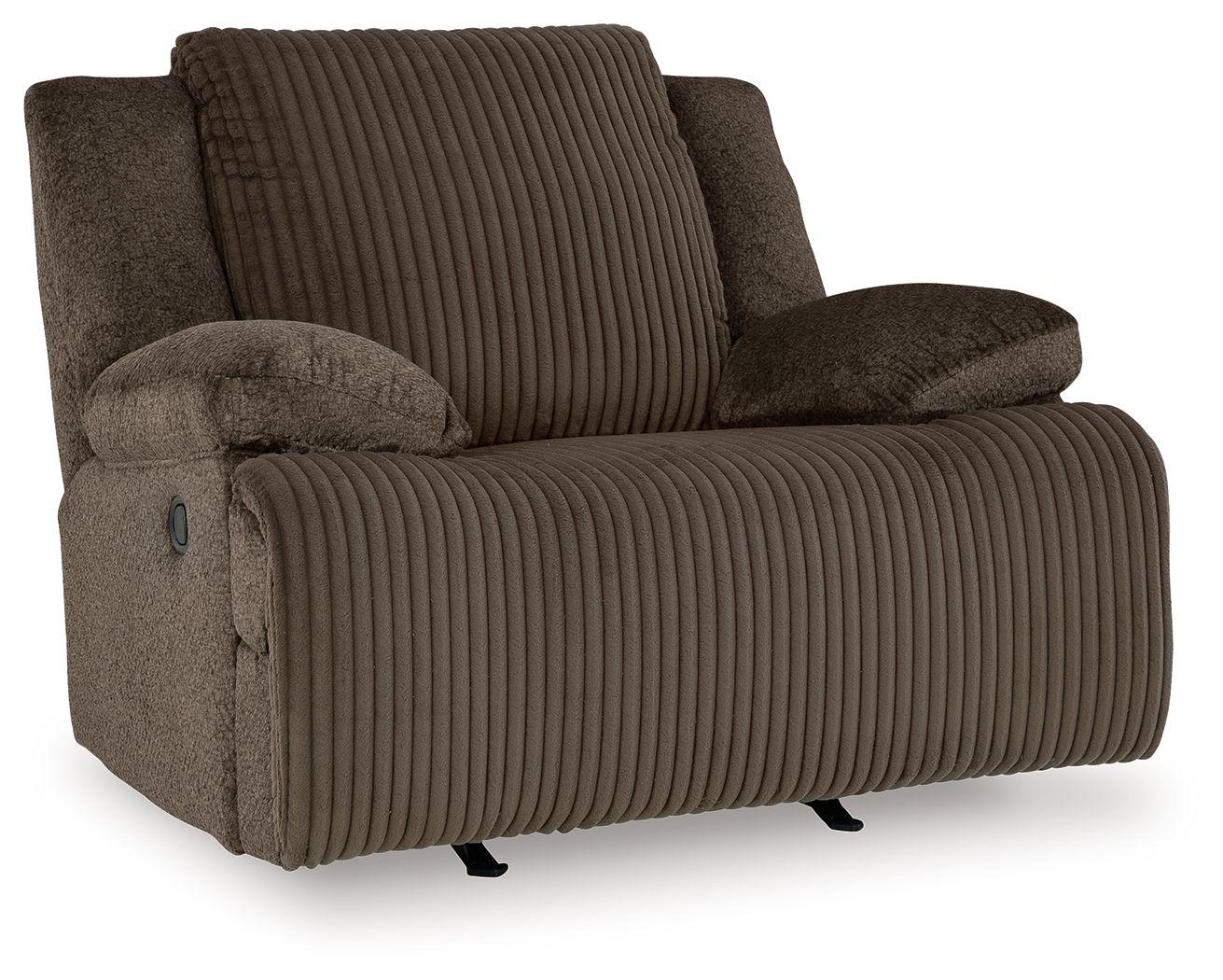 Top Tier - Chocolate - Rocker Recliner - Fabric