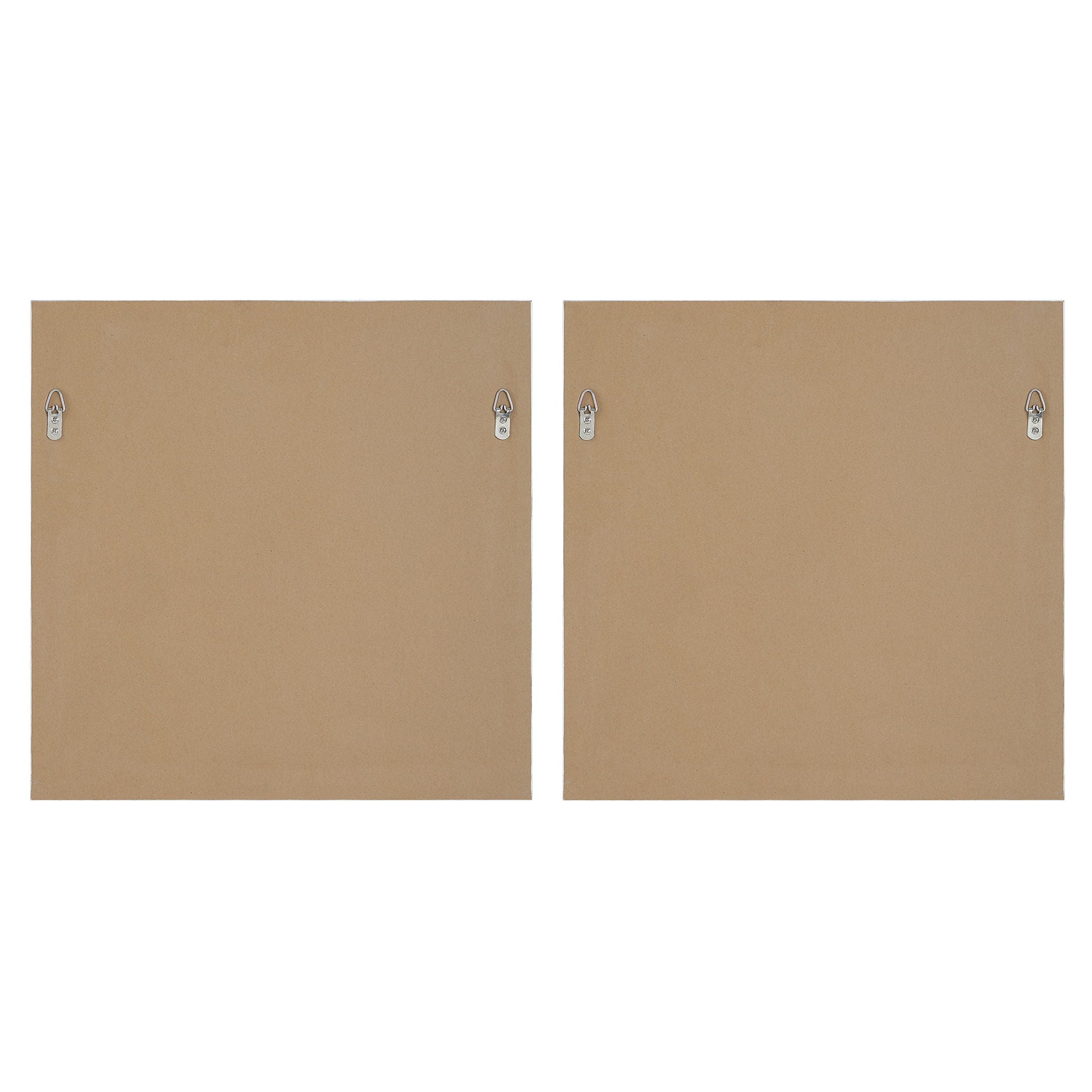Glacial Coast - Framed Prints (Set of 2) - Light Brown