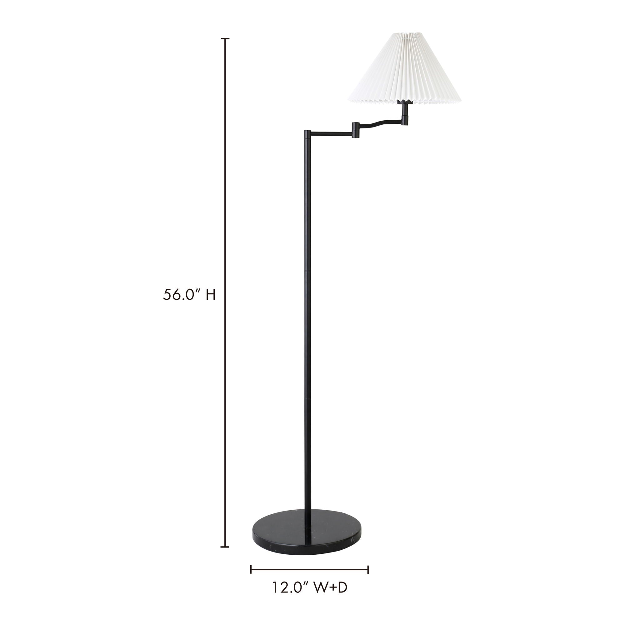 Fora - Floor Lamp - Black