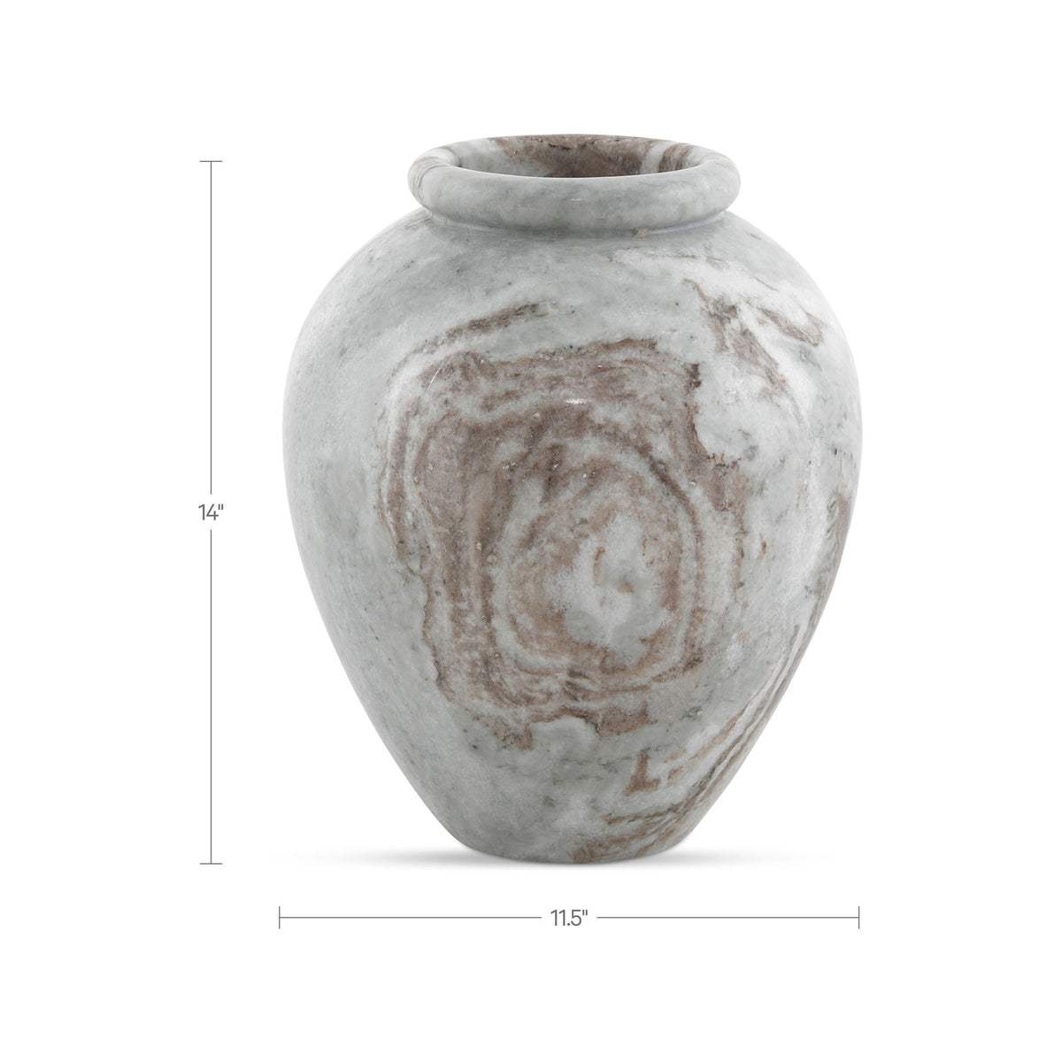 Didion - Vase - Torrento Marble