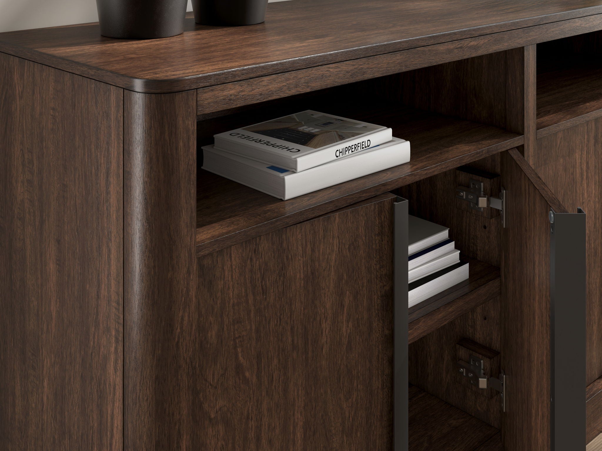 Dilenno - Dark Brown - Dining Room Server