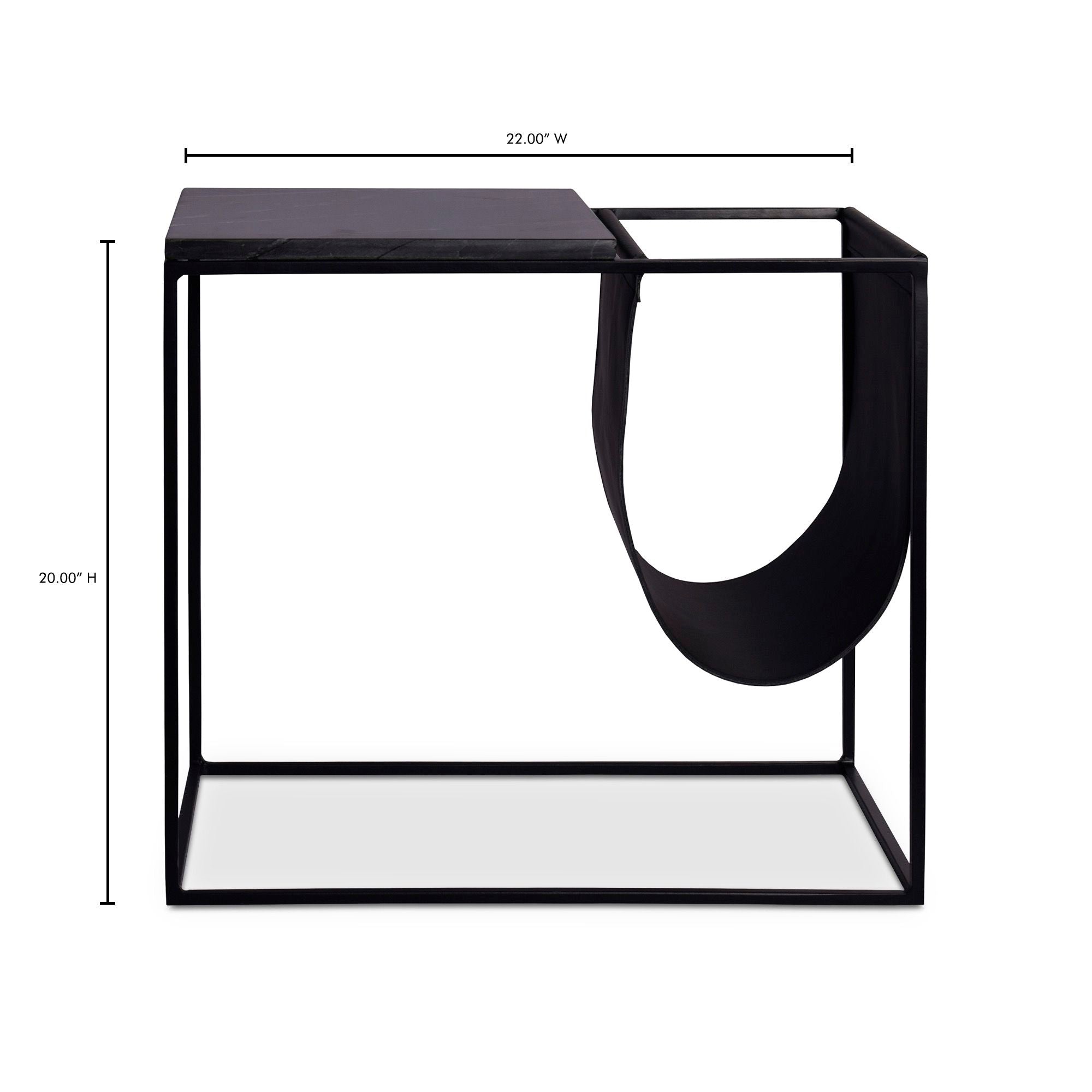 Cave - Magazine Rack - Black