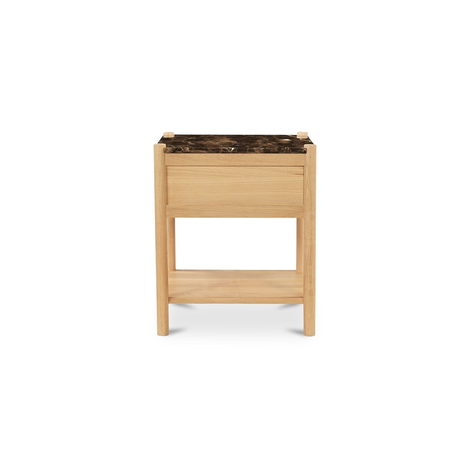 Elio - Nightstand - Dark Emperador