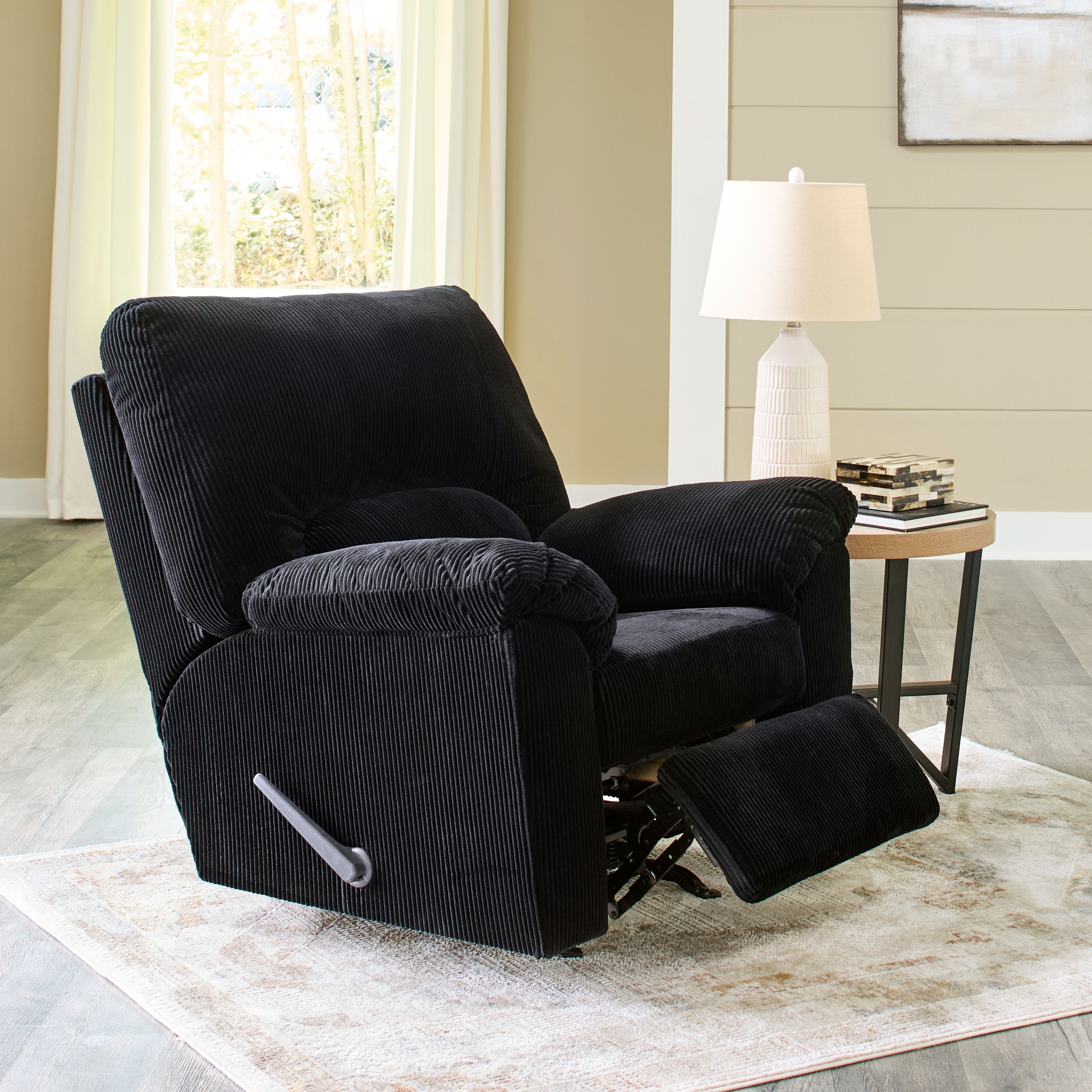 Simplejoy - Onyx - Rocker Recliner - Fabric