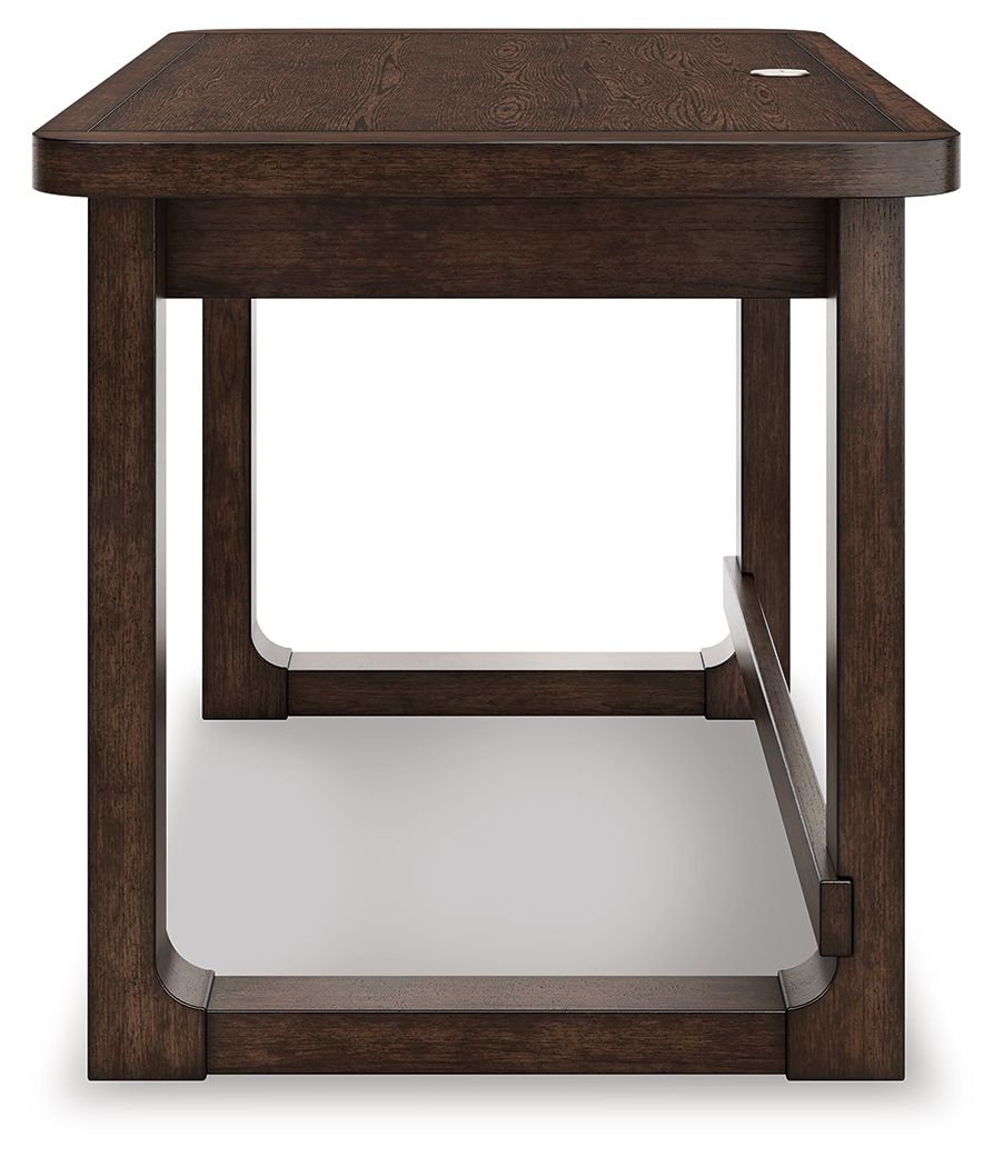 Breckington - Dark Brown - Home Office Desk
