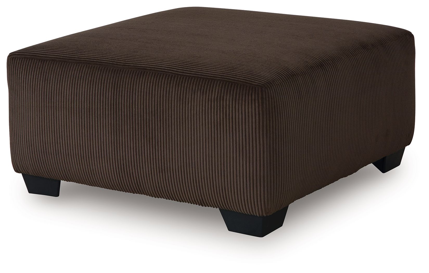 Kimlee - Chocolate - Oversized Accent Ottoman