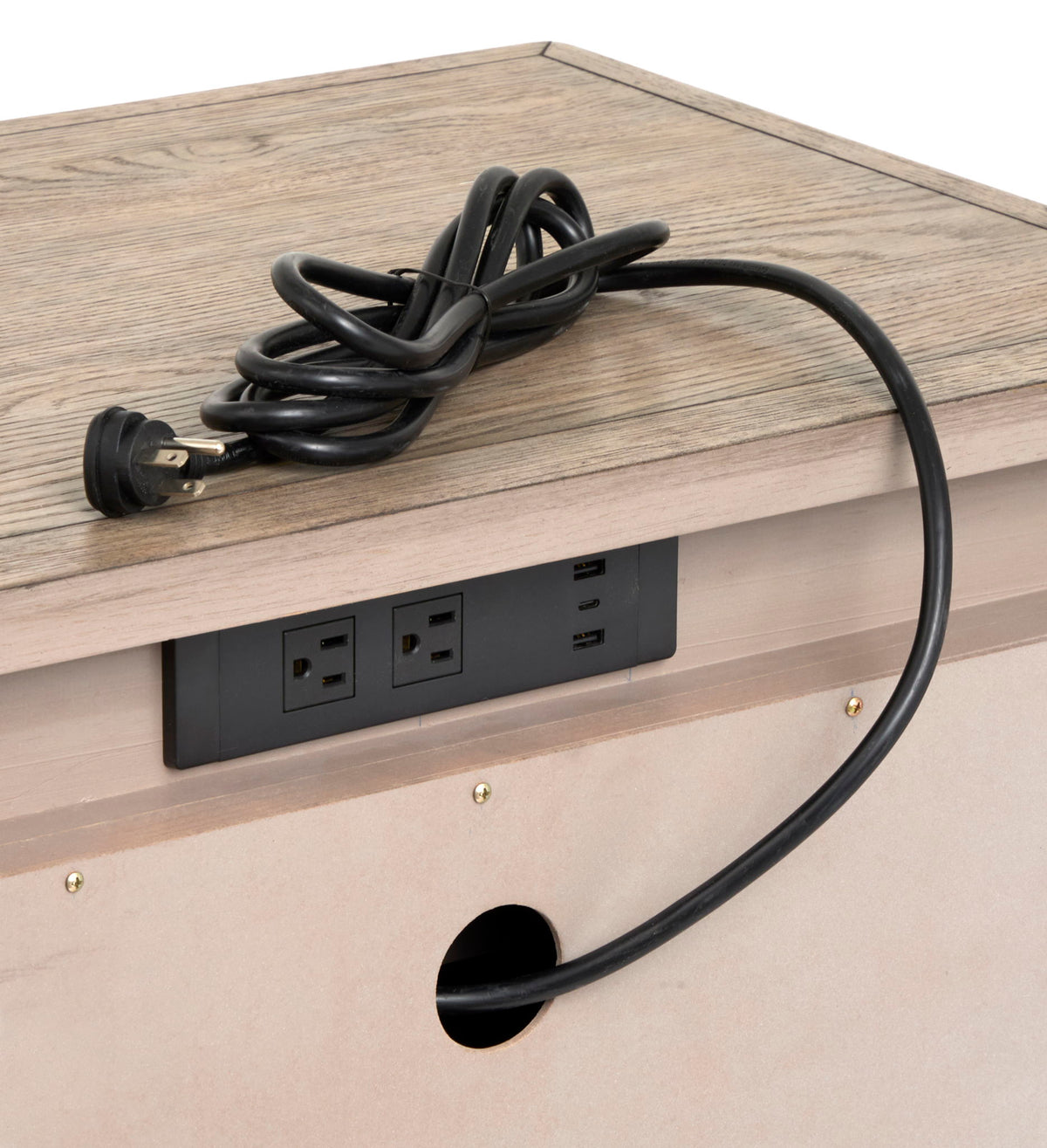 Claremont - Drawer Nightstand - Smokey Taupe