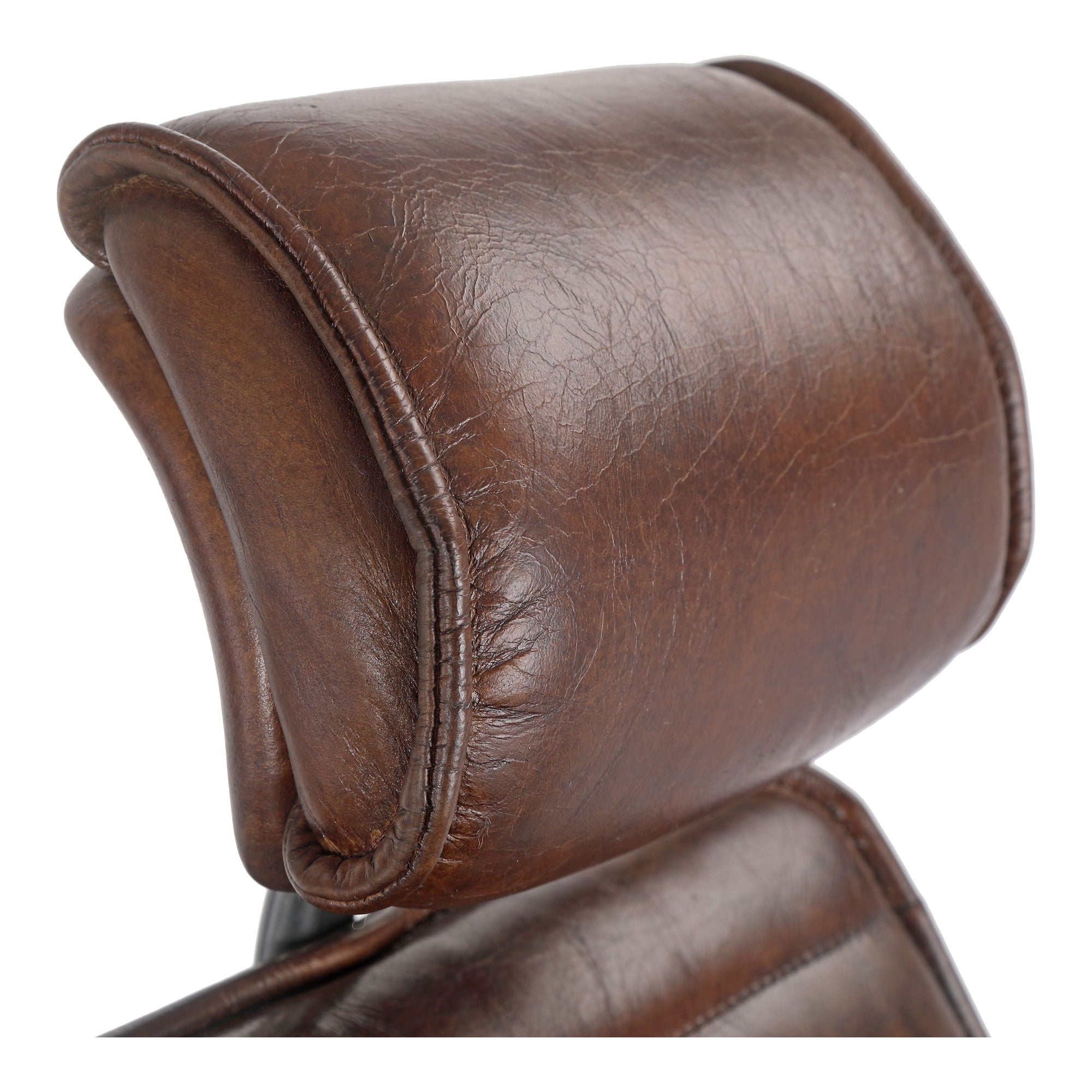 Executive - Office Chair - Dark Brown Leather