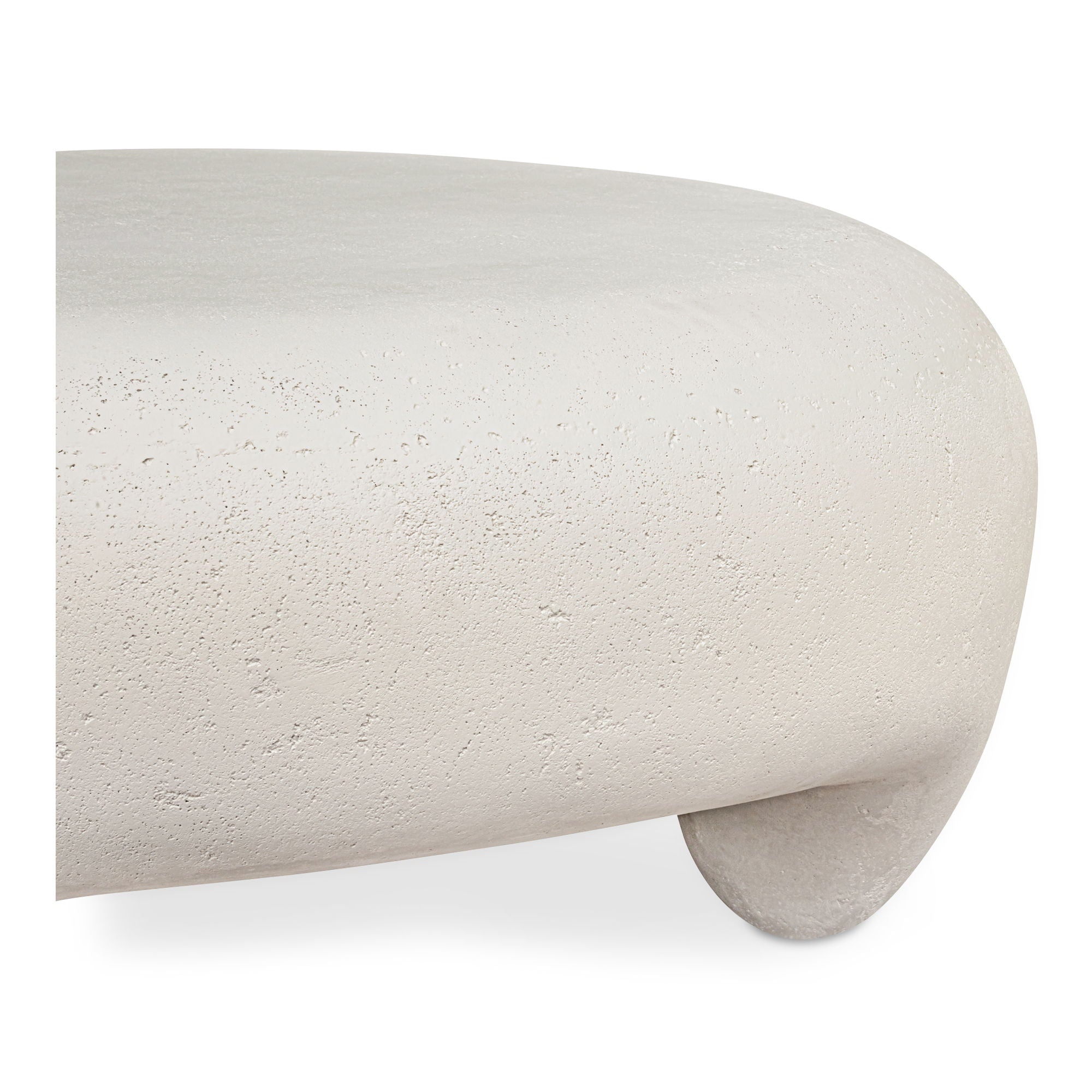 Ines - Outdoor Coffee Table - White