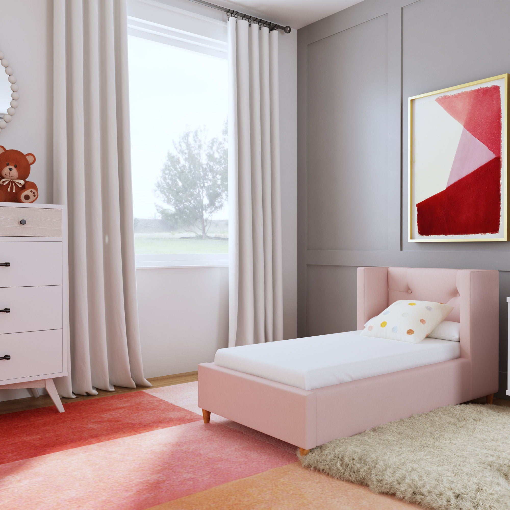 Bri - Toddler Bed - Pink