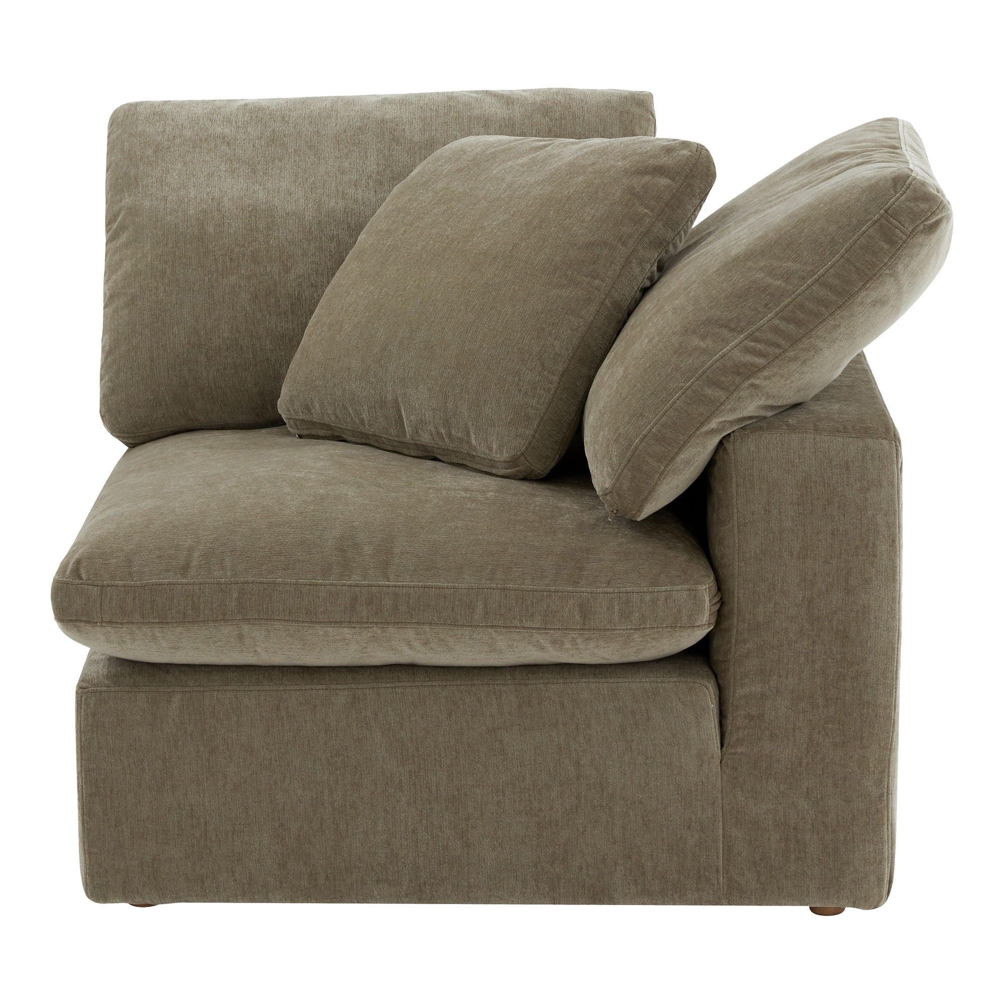 Terra - Corner Chair - Dark Green